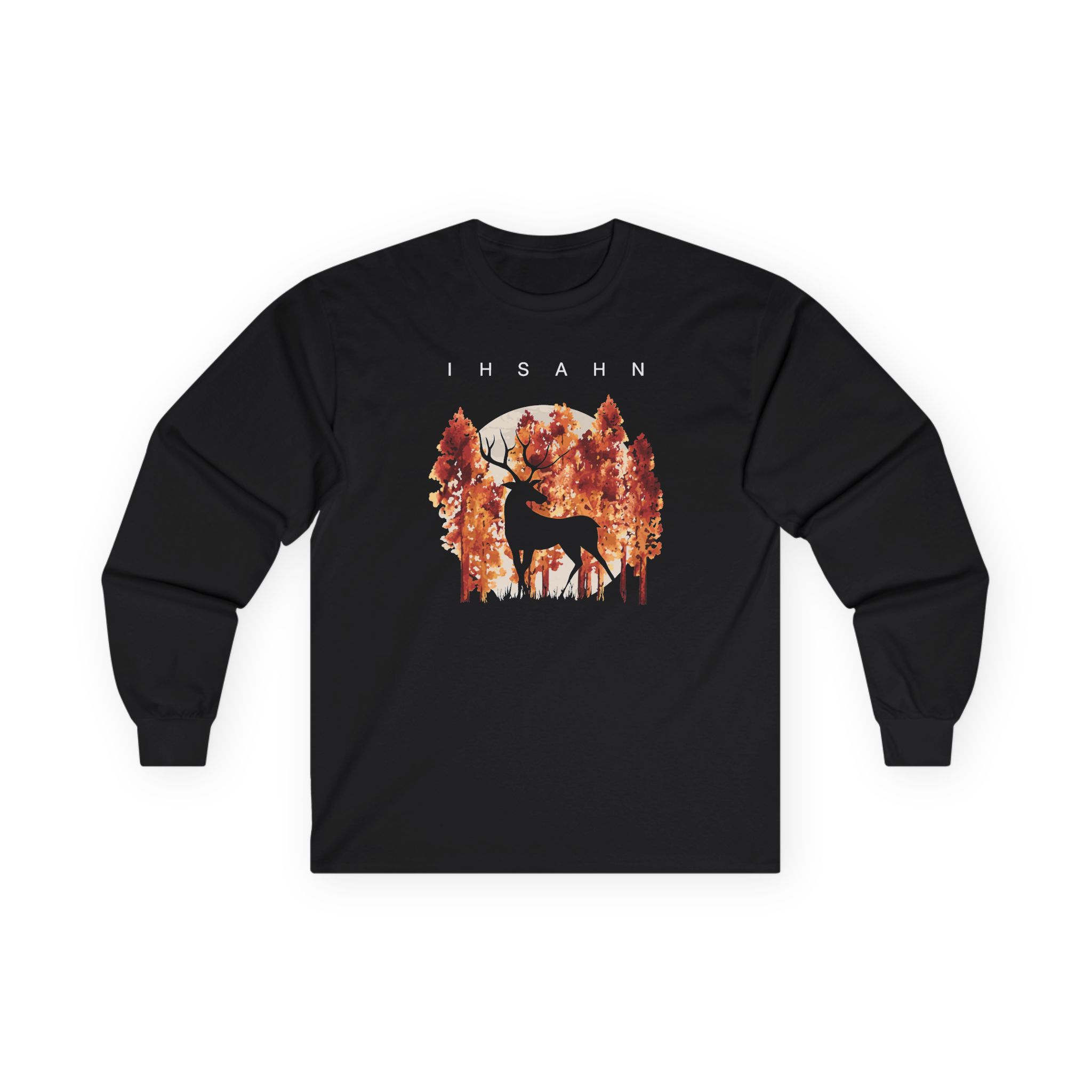 Ihsahn Silhouette Unisex Ultra Cotton Long Sleeve Tee