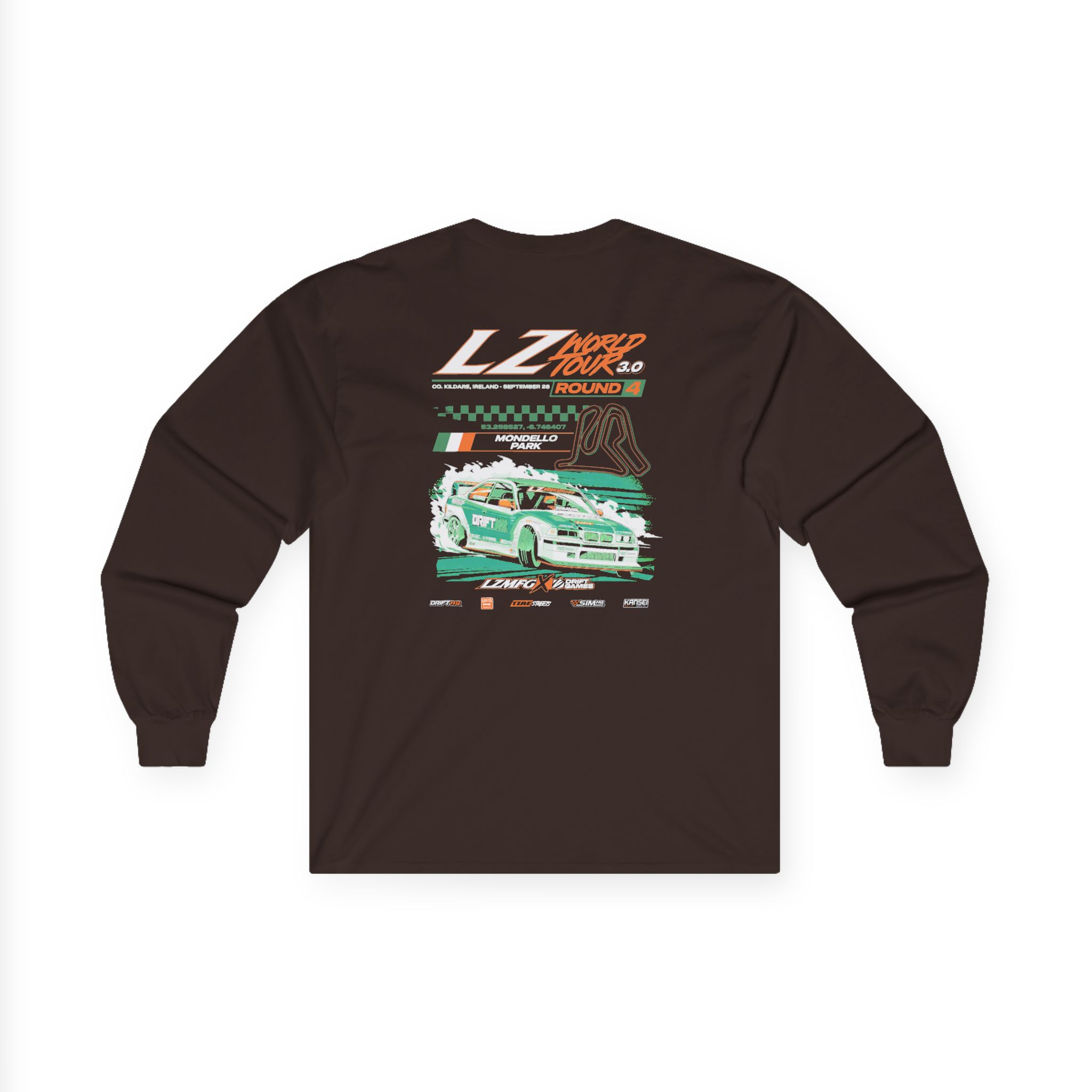 Adam LZ Ireland Event Unisex Ultra Cotton Long Sleeve Tee - Image 4