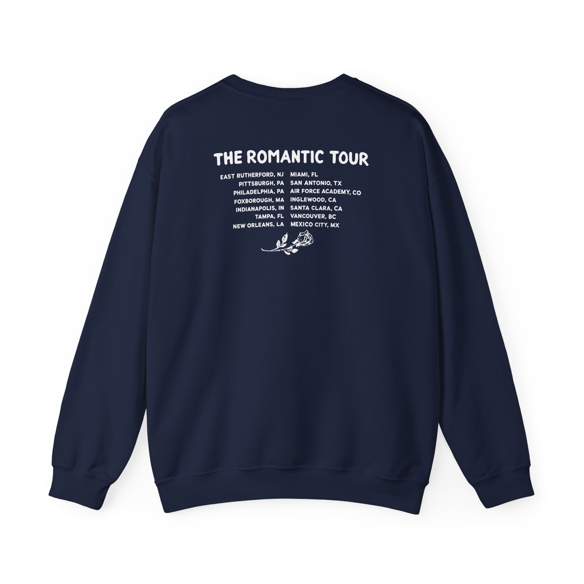Bruno Mars the Romantic Tour Unisex Heavy Blend™ Crewneck Sweatshirt - Image 16
