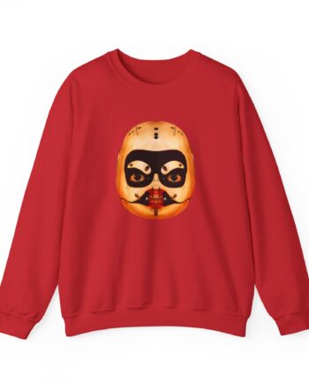 Daft Punk Human After All Red Technologic Unisex Heavy Blend™ Crewneck Sweatshirt