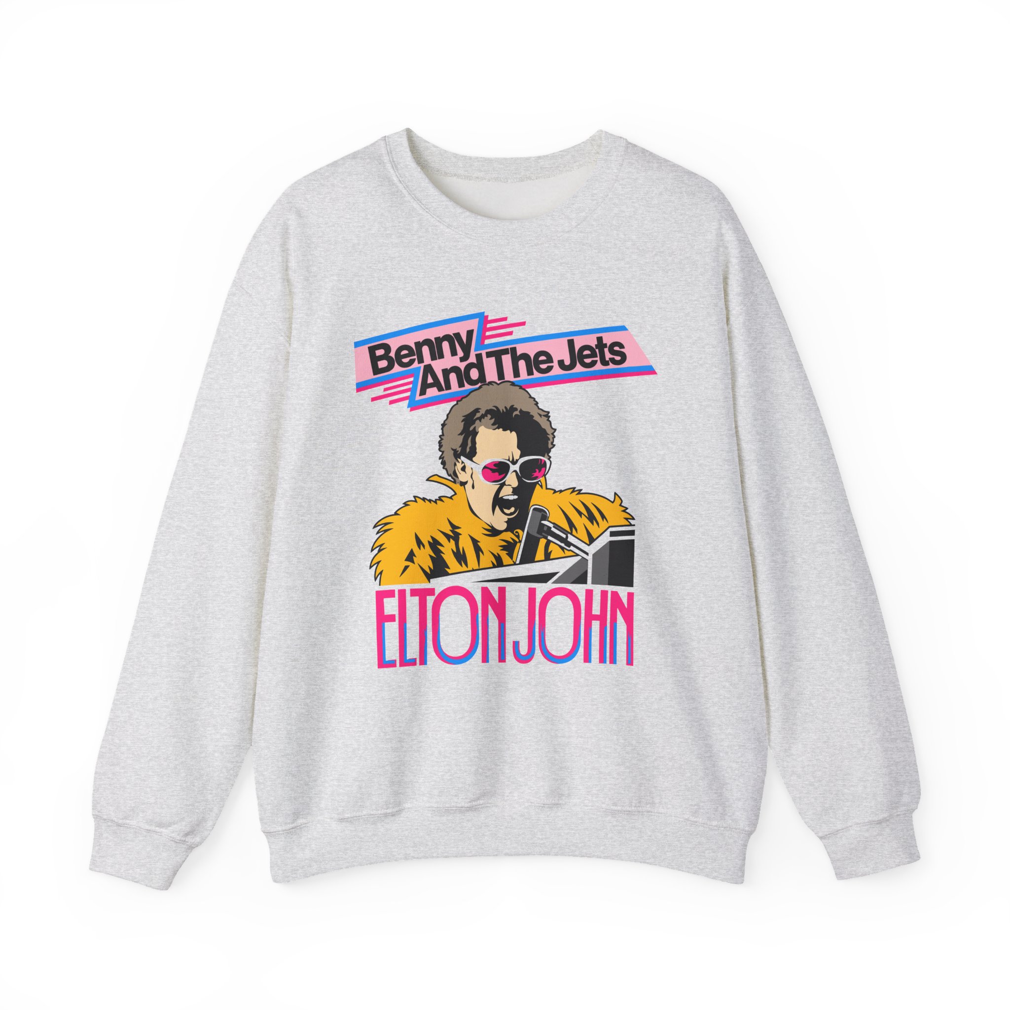 Ej Farewell Bennie and the Jets Unisex Heavy Blend™ Crewneck Sweatshirt - Image 3