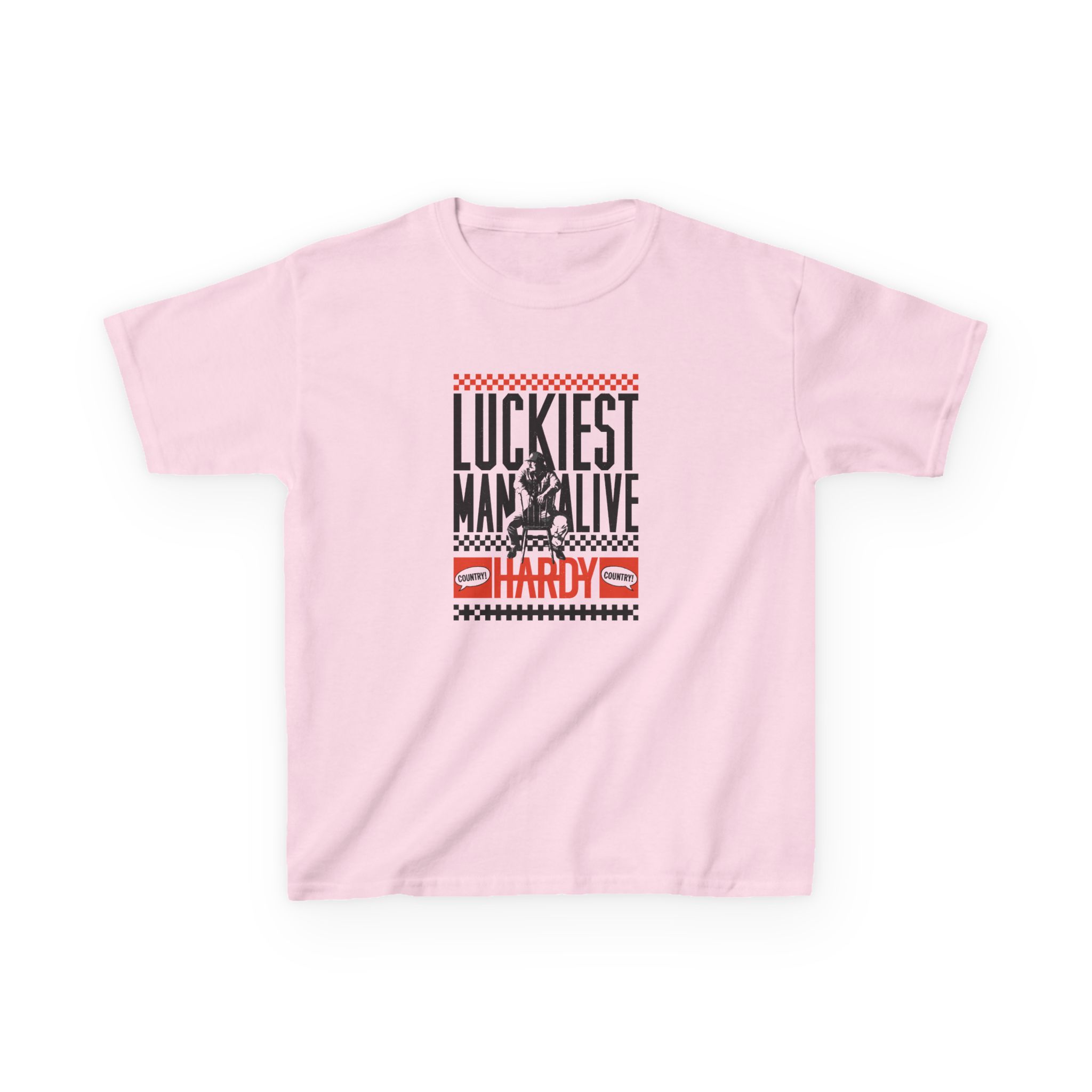 Hd Luckiest Man Alive Kids Heavy Cotton™ Tee - Image 9