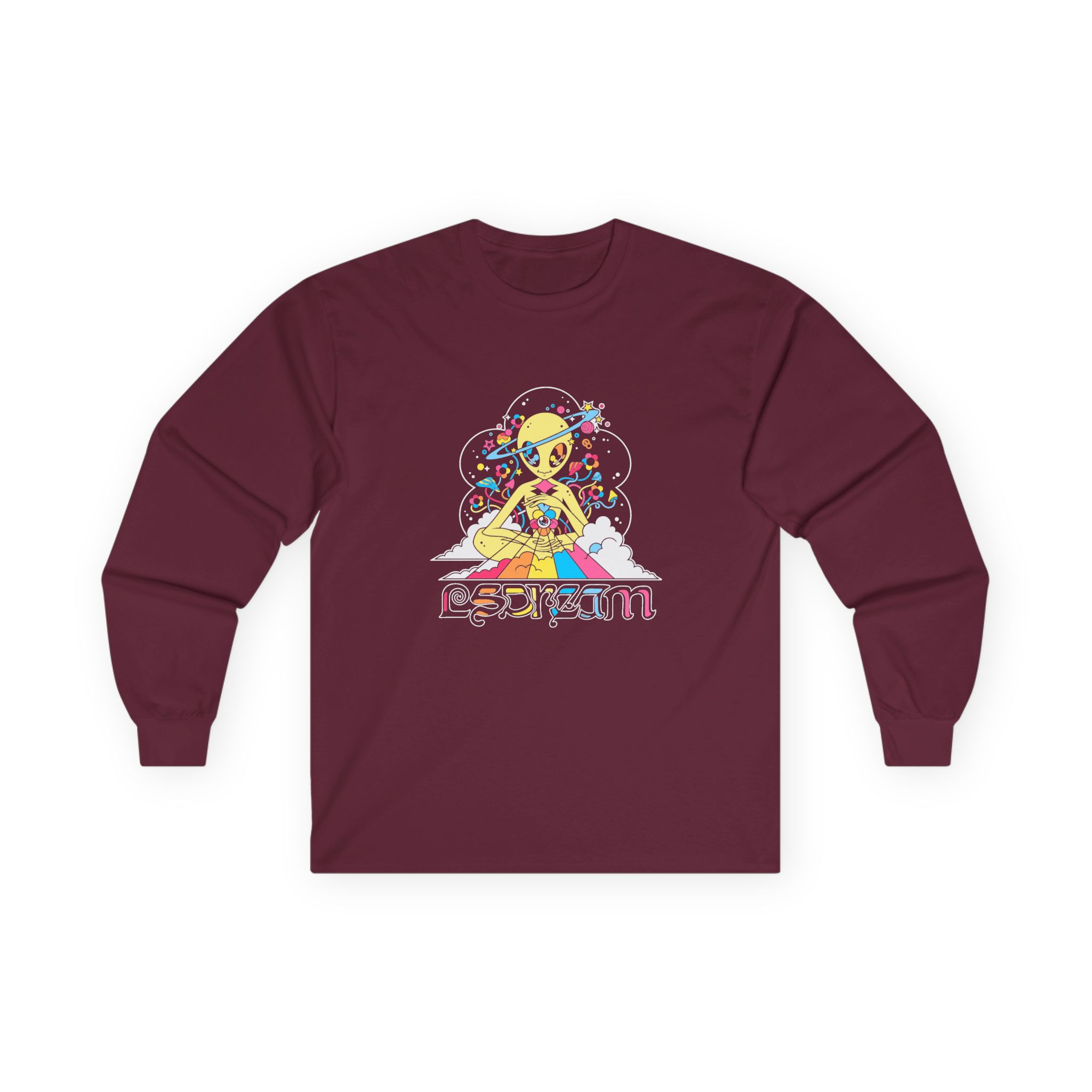 Lsdream Cosmic Love Unisex Ultra Cotton Long Sleeve Tee - Image 3