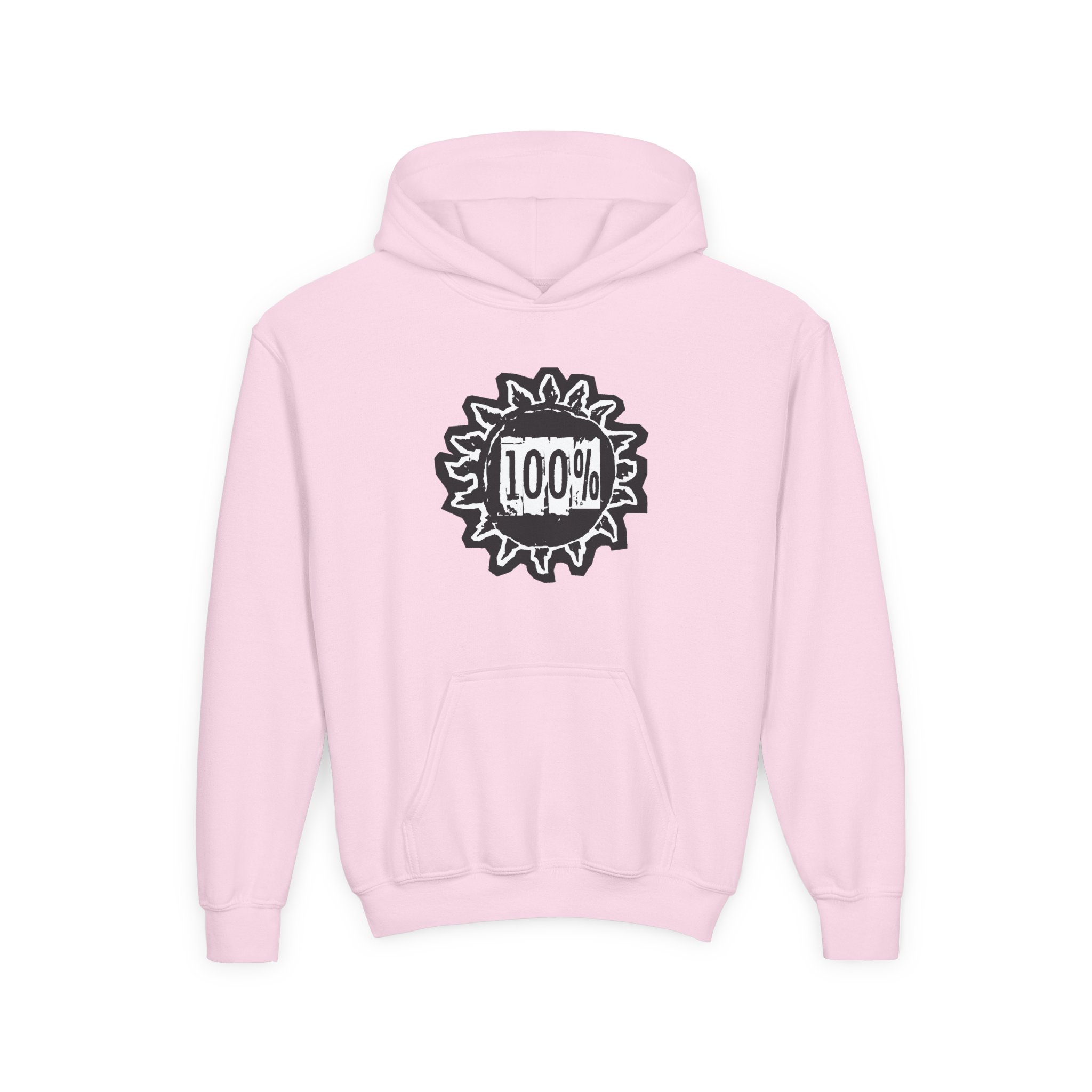 Levellers 100% to Artists Youth Heavy Blend Hooded Sweatshirt - Image 11