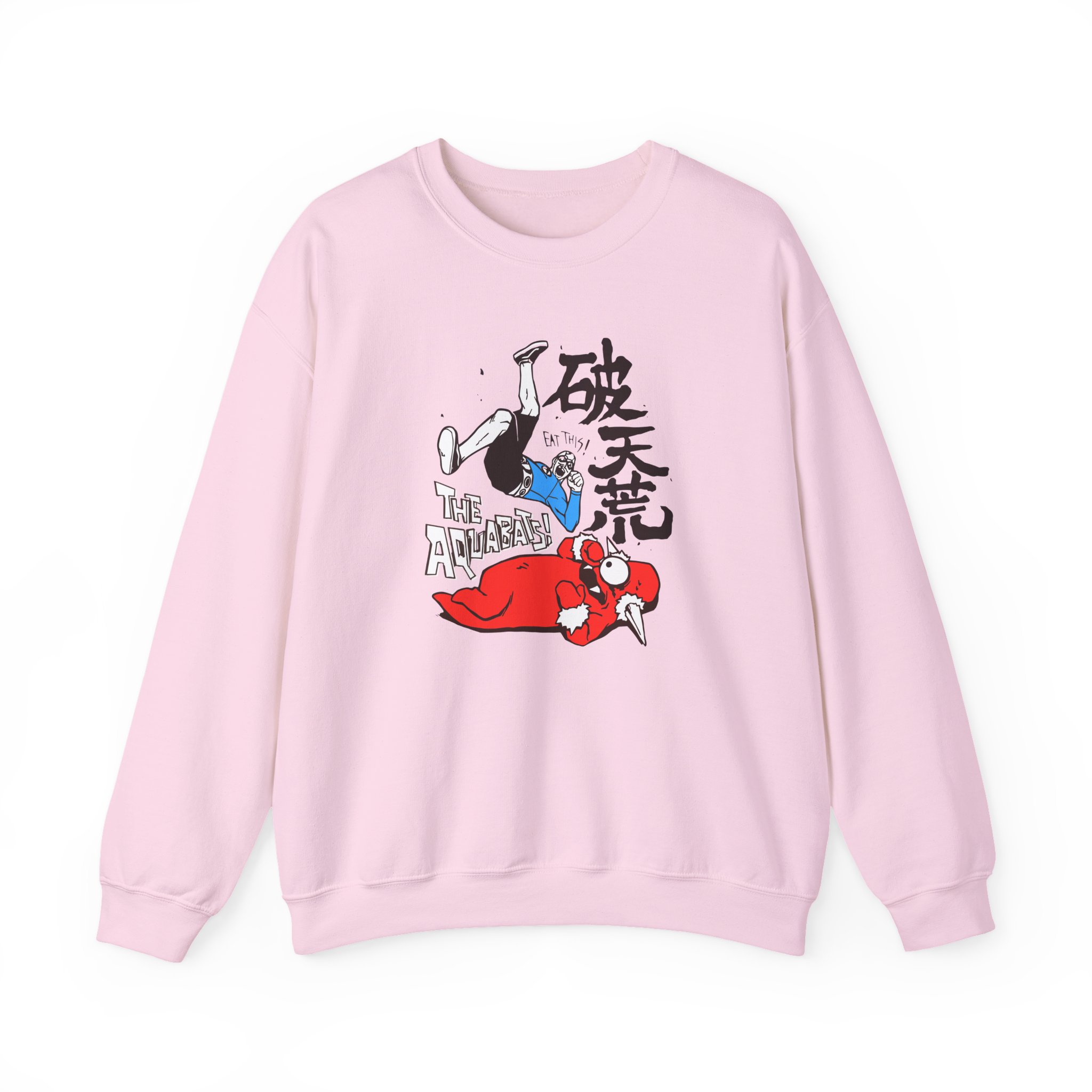 The Aquabats Elbow Drop! Archive Unisex Heavy Blend™ Crewneck Sweatshirt - Image 13