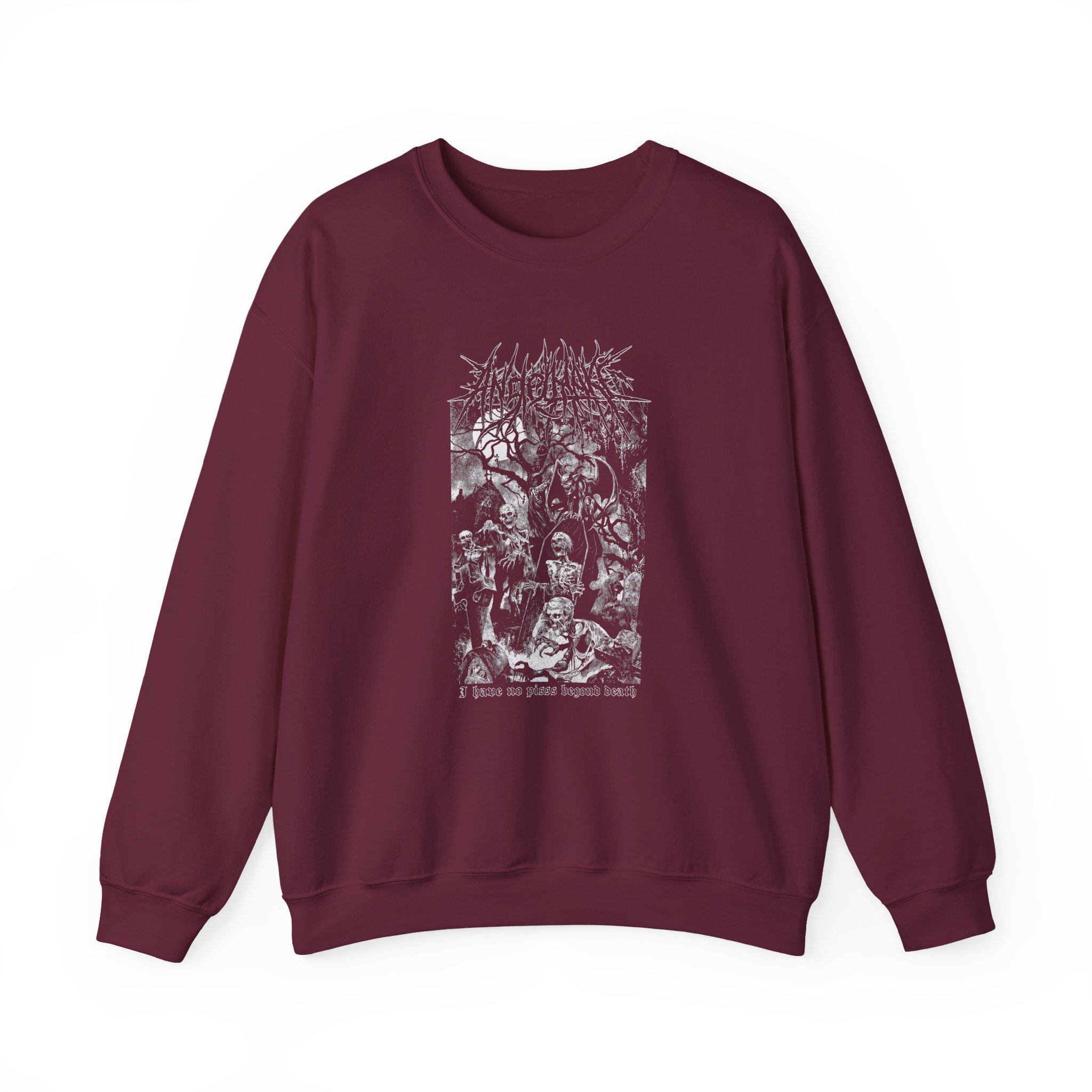 Angelmaker Rise from the Grave Unisex Heavy Blend™ Crewneck Sweatshirt - Image 3