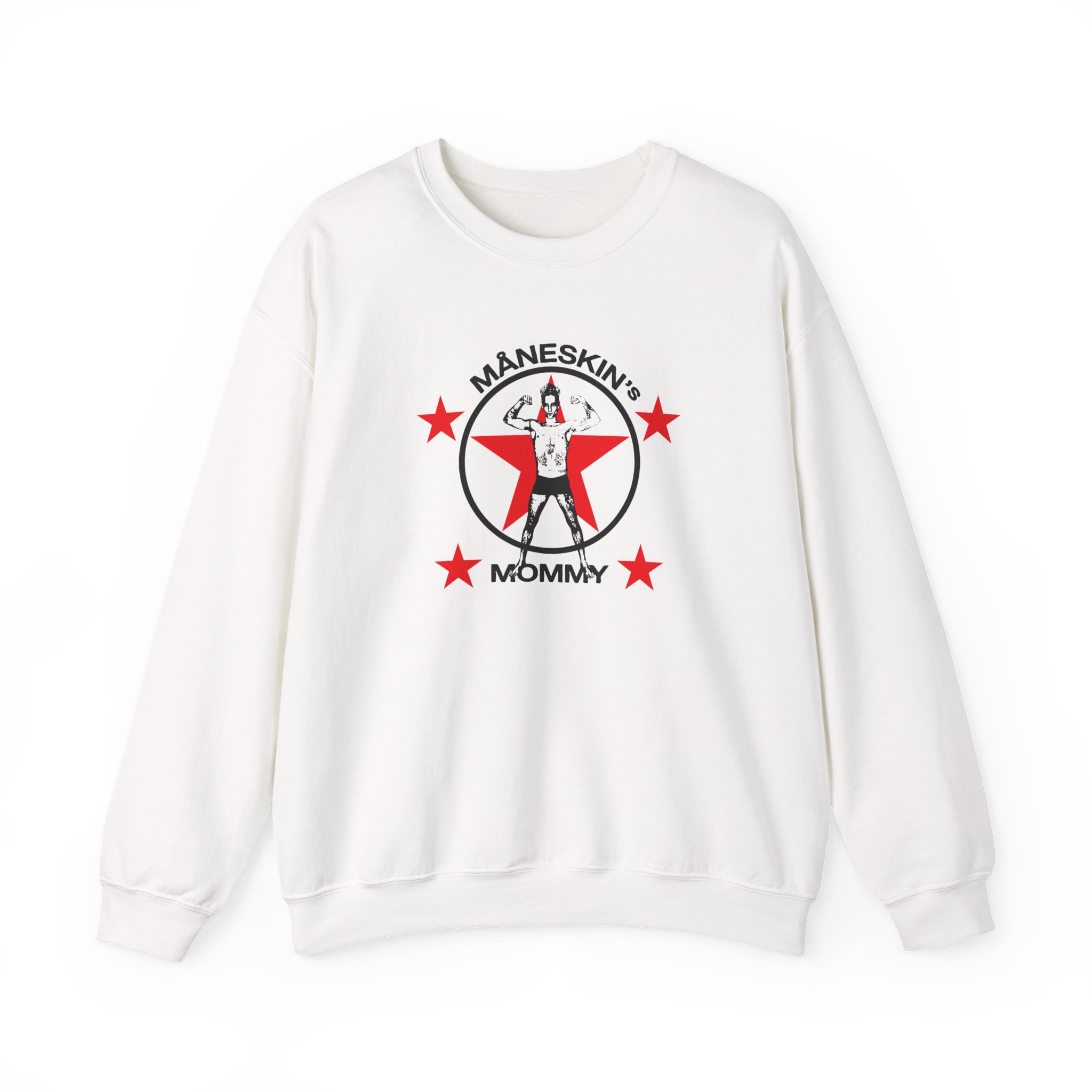 Maneskin MOMMY Unisex Heavy Blend™ Crewneck Sweatshirt - Image 3