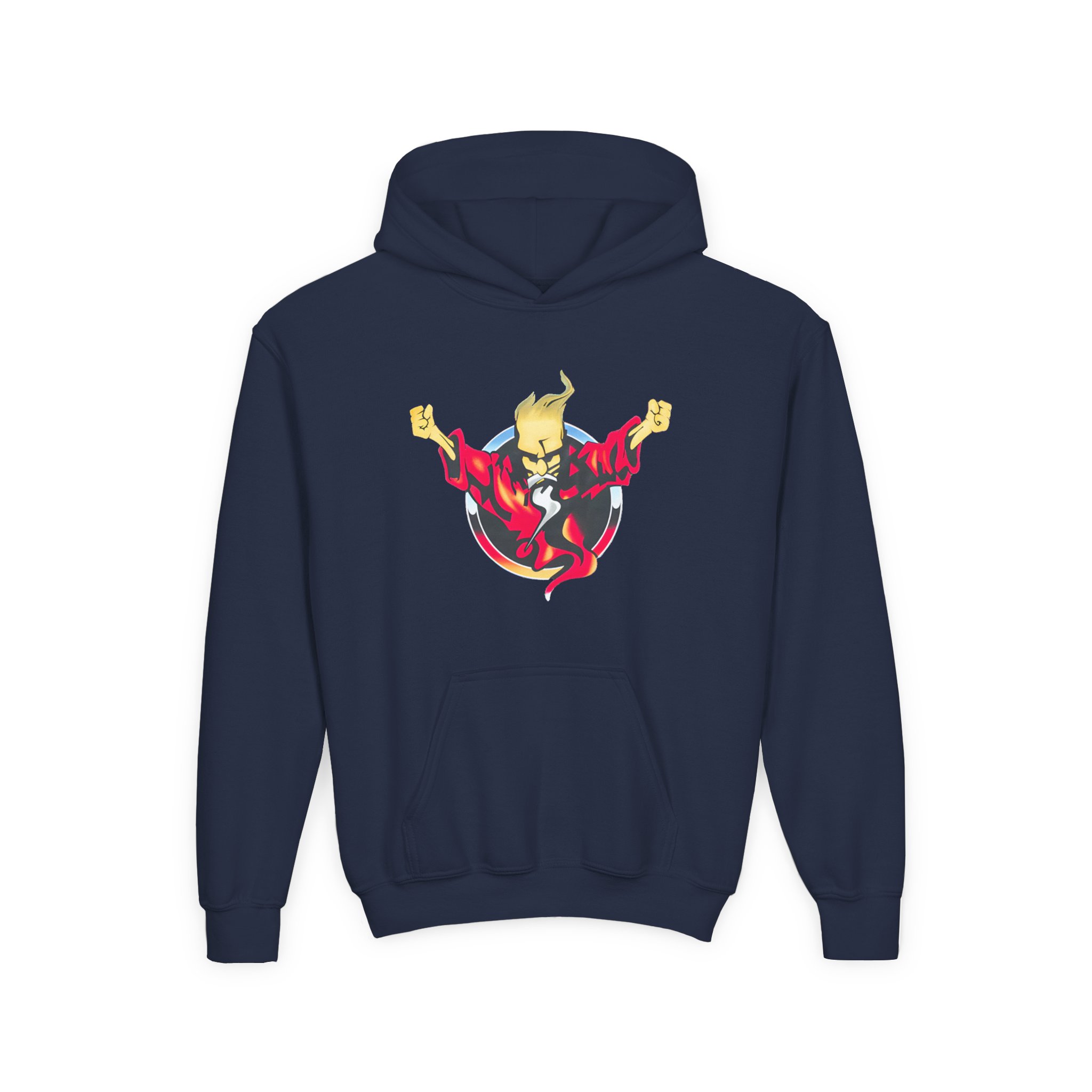 Thunderdome Original Youth Heavy Blend Hooded Sweatshirt - Image 5