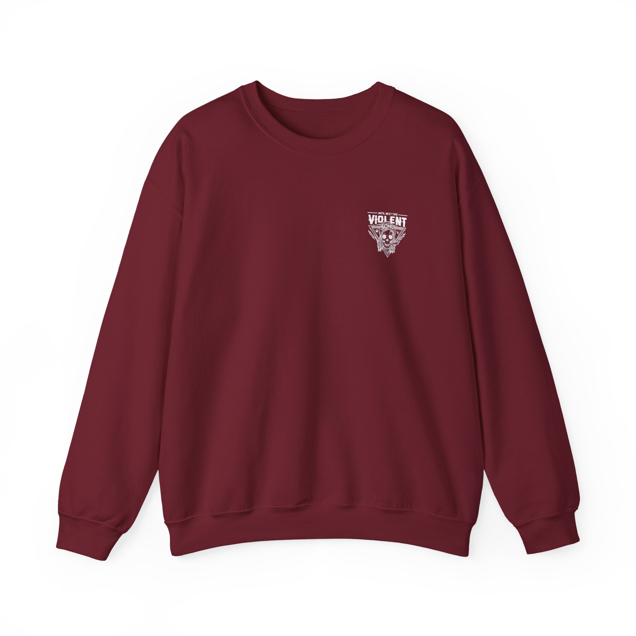 Violent Soho Until Next Time Blazin' Skull Unisex Heavy Blend™ Crewneck Sweatshirt - Image 19