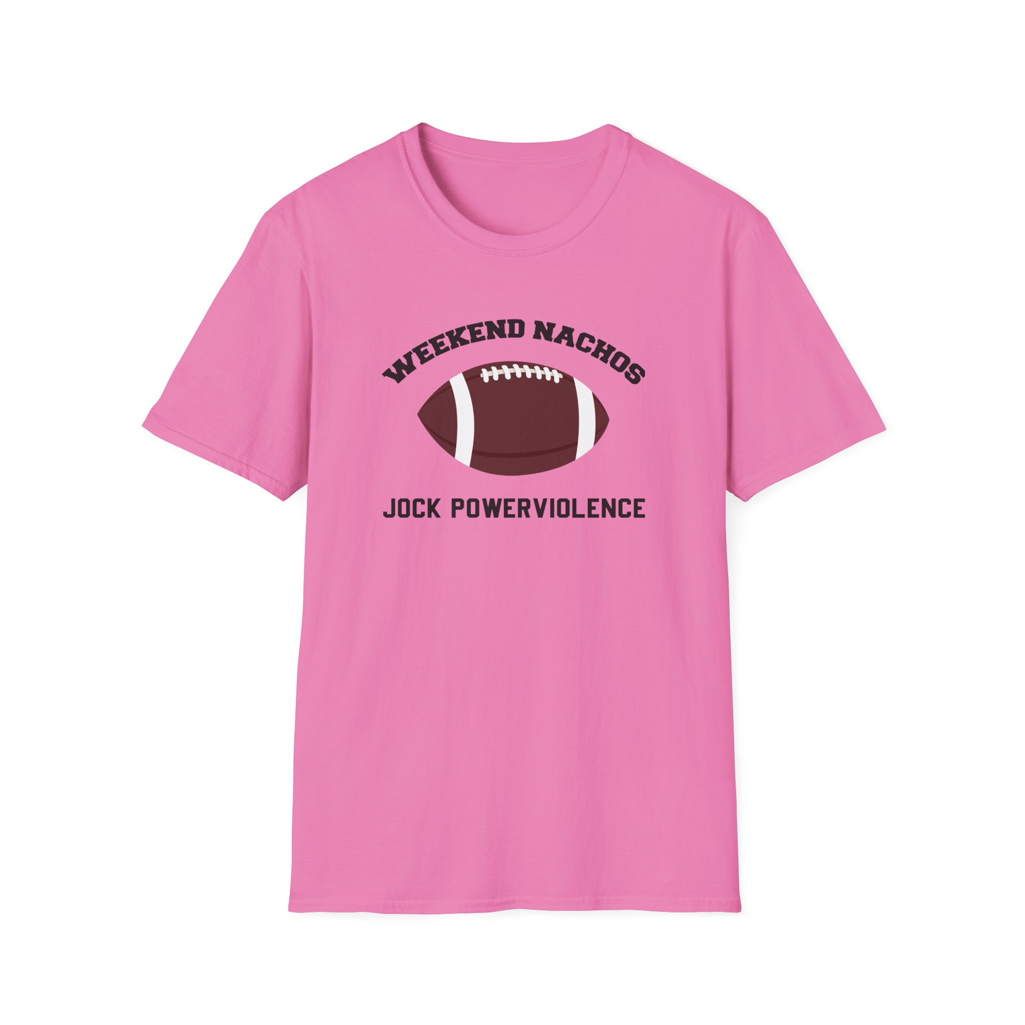 Weekend Nachos Jock Unisex Softstyle T-Shirt - Image 31