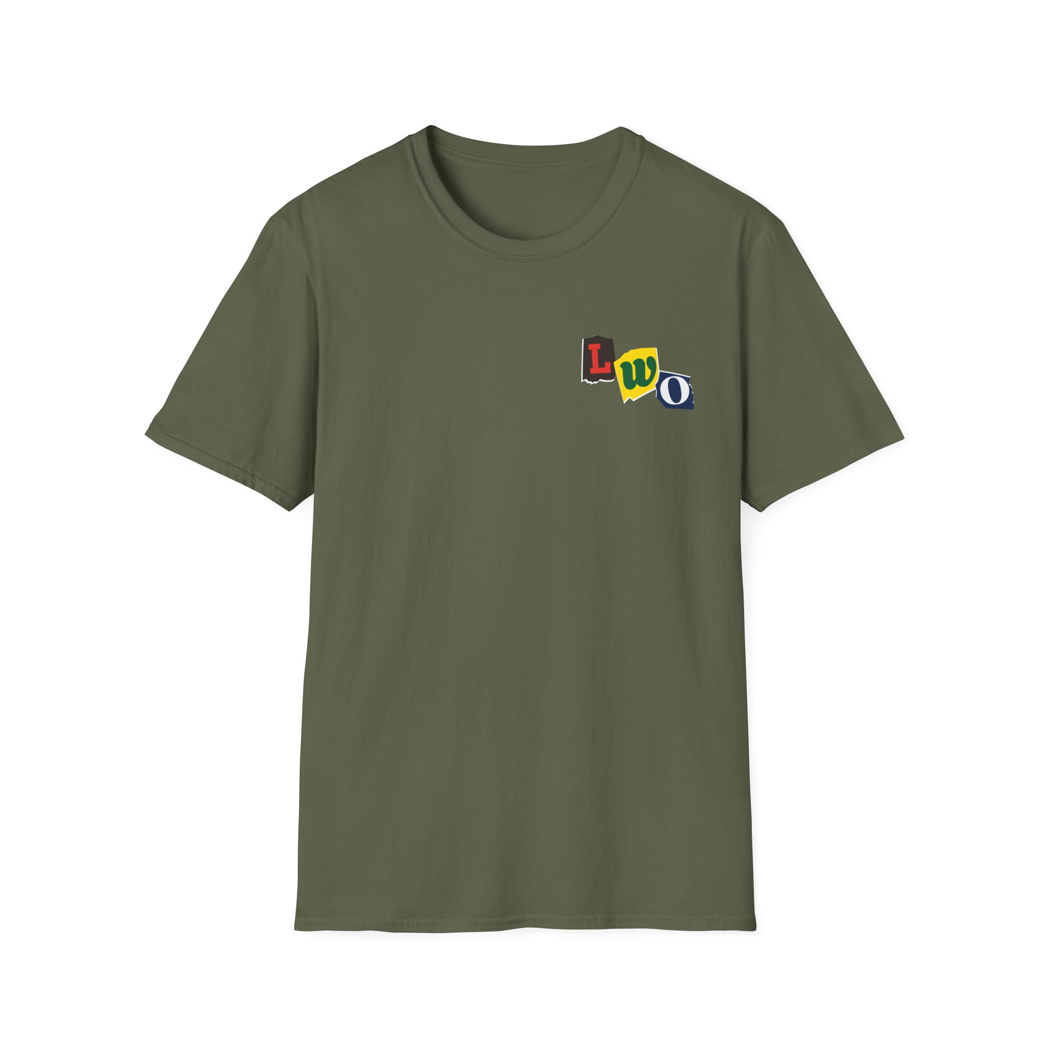 Cboystv Ransom Note Unisex Softstyle T-Shirt - Image 7