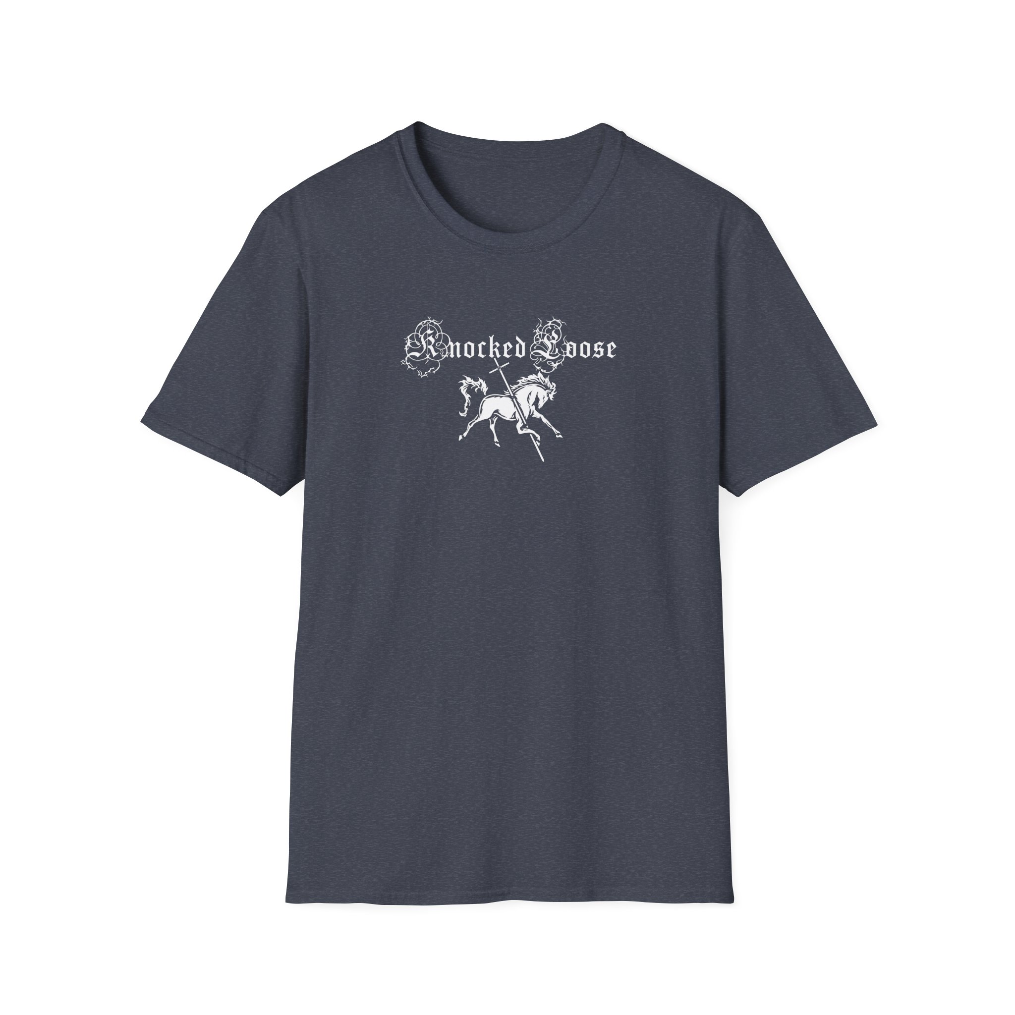 Knocked Loose Horse Cross Unisex Softstyle T-Shirt - Image 19
