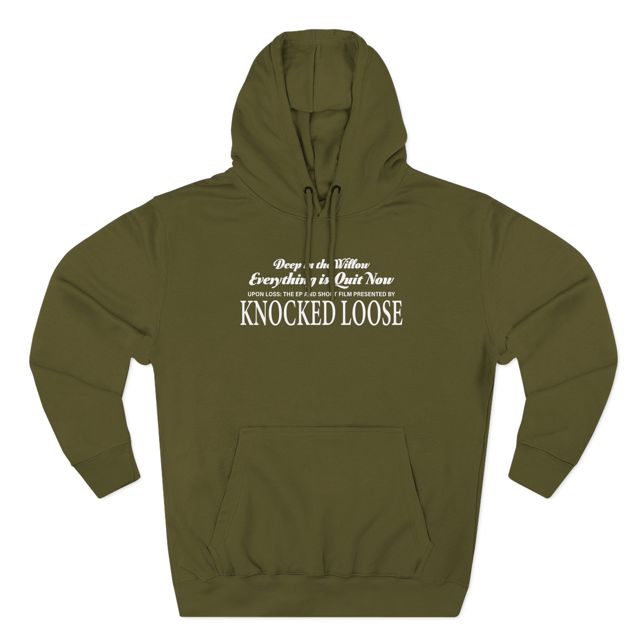 Knocked Loose Death Against Us Three-Panel Fleece Hoodie - Image 5