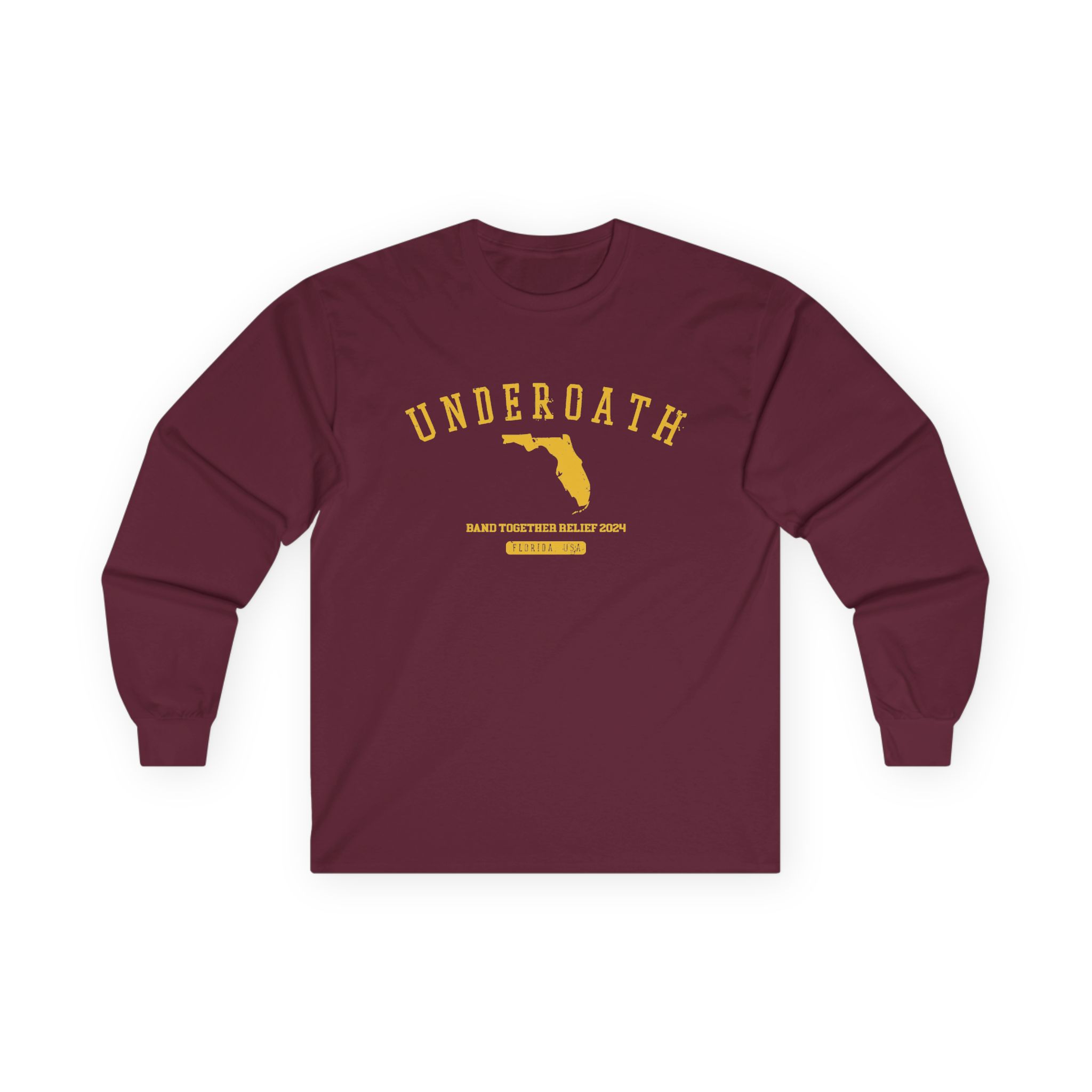 Underoath Unisex Ultra Cotton Long Sleeve Tee - Image 3