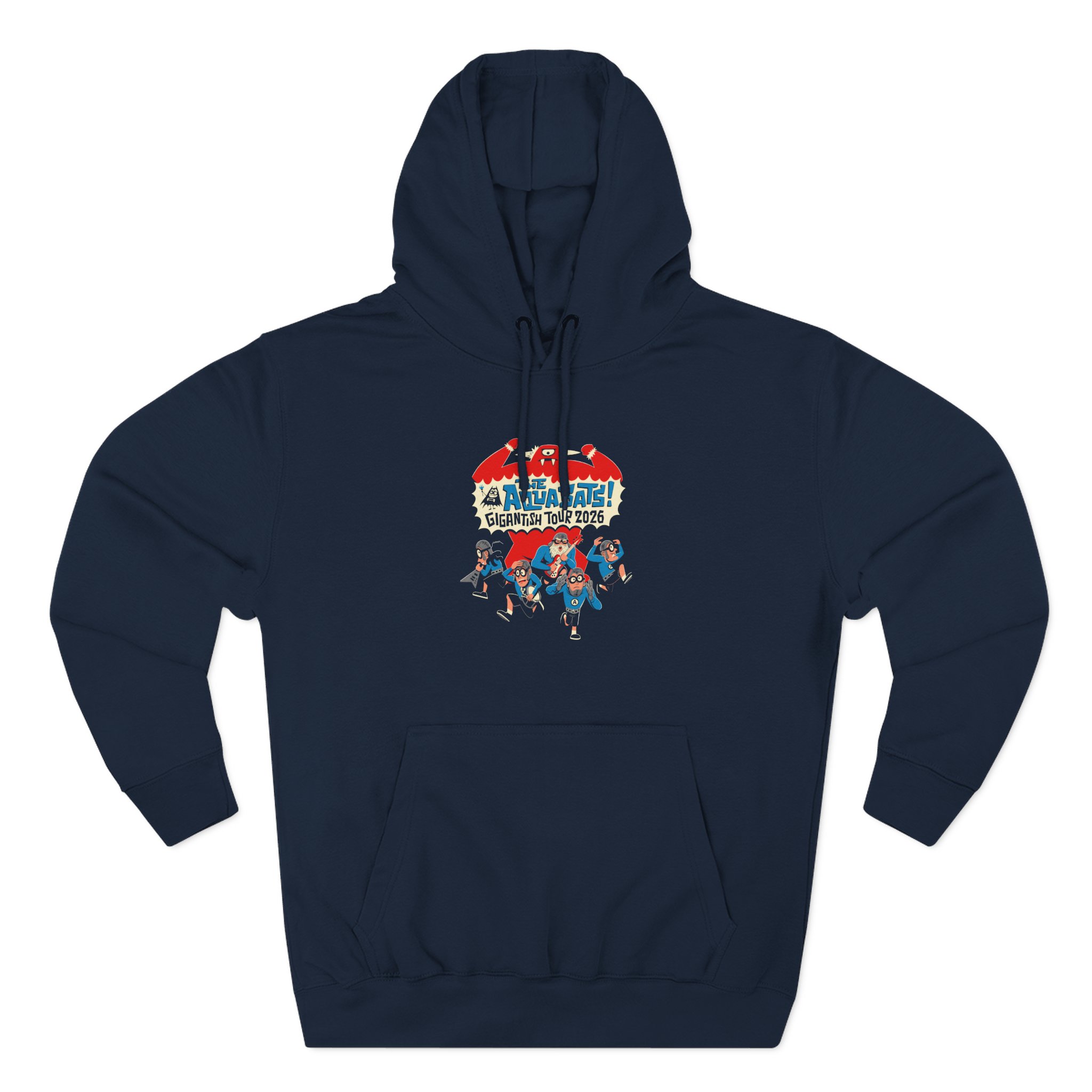 The Aquabats Gigantish Three-Panel Fleece Hoodie - Image 7