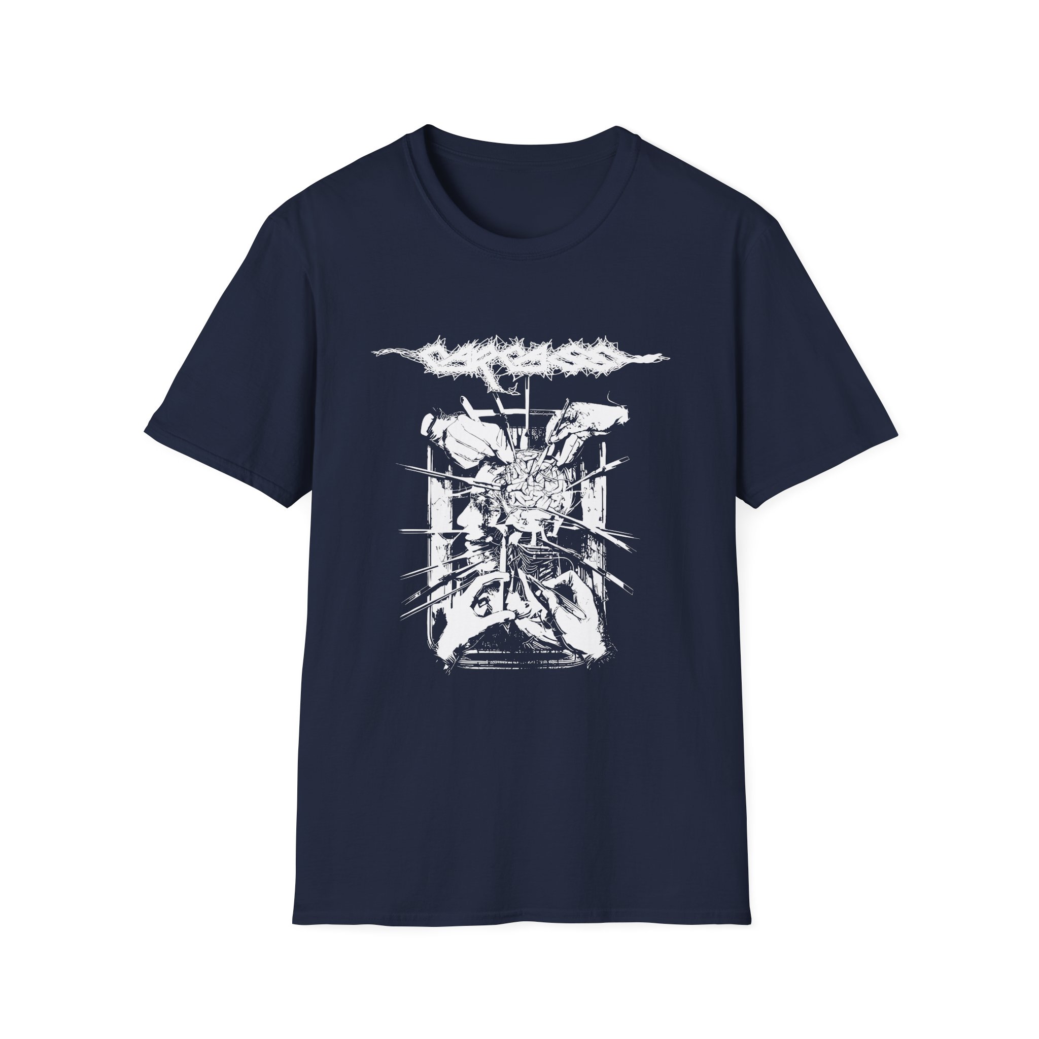 Carcass Rotten to the Gore Unisex Softstyle T-Shirt - Image 5