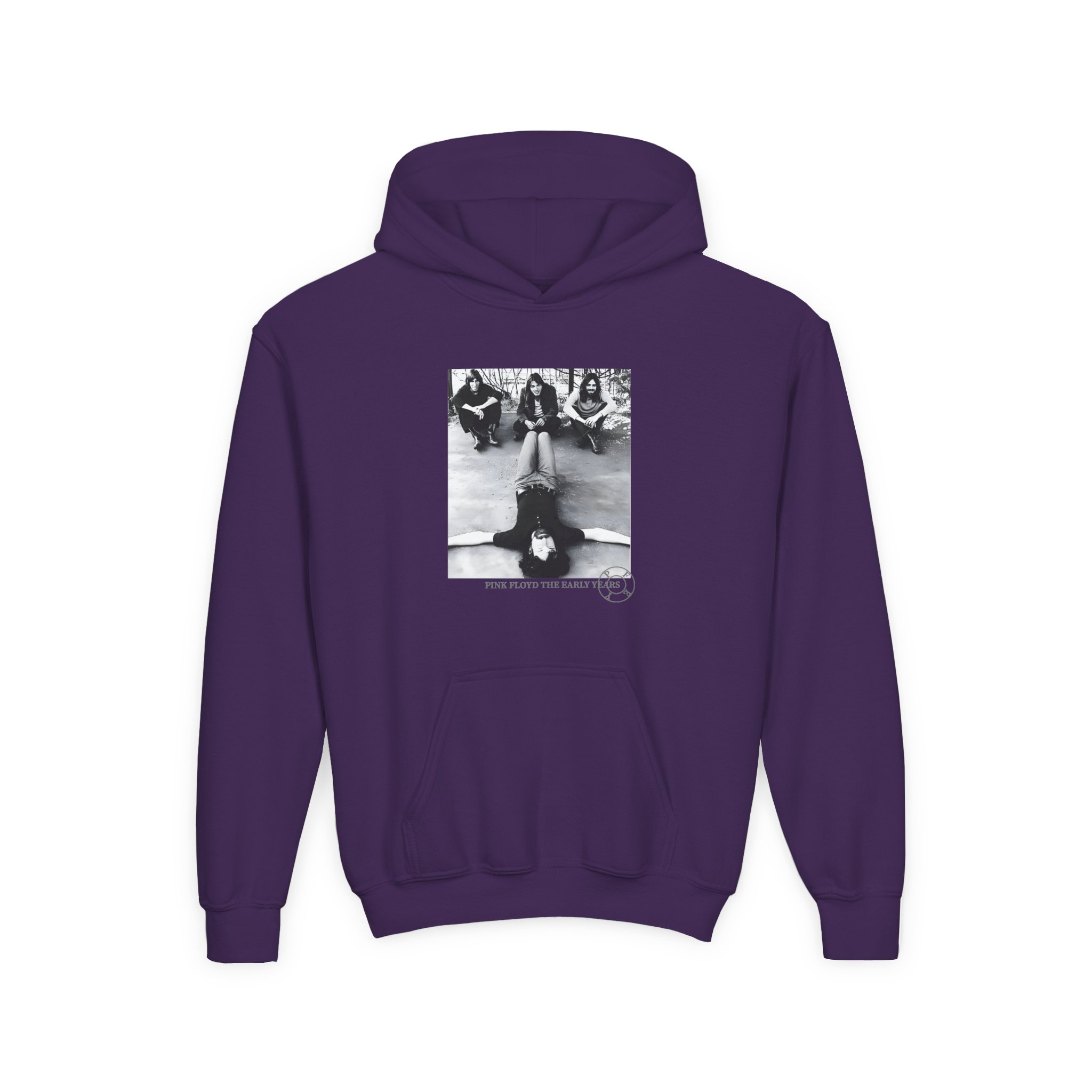Pink Floyd Distant Bells Youth Heavy Blend Hooded Sweatshirt - Image 9