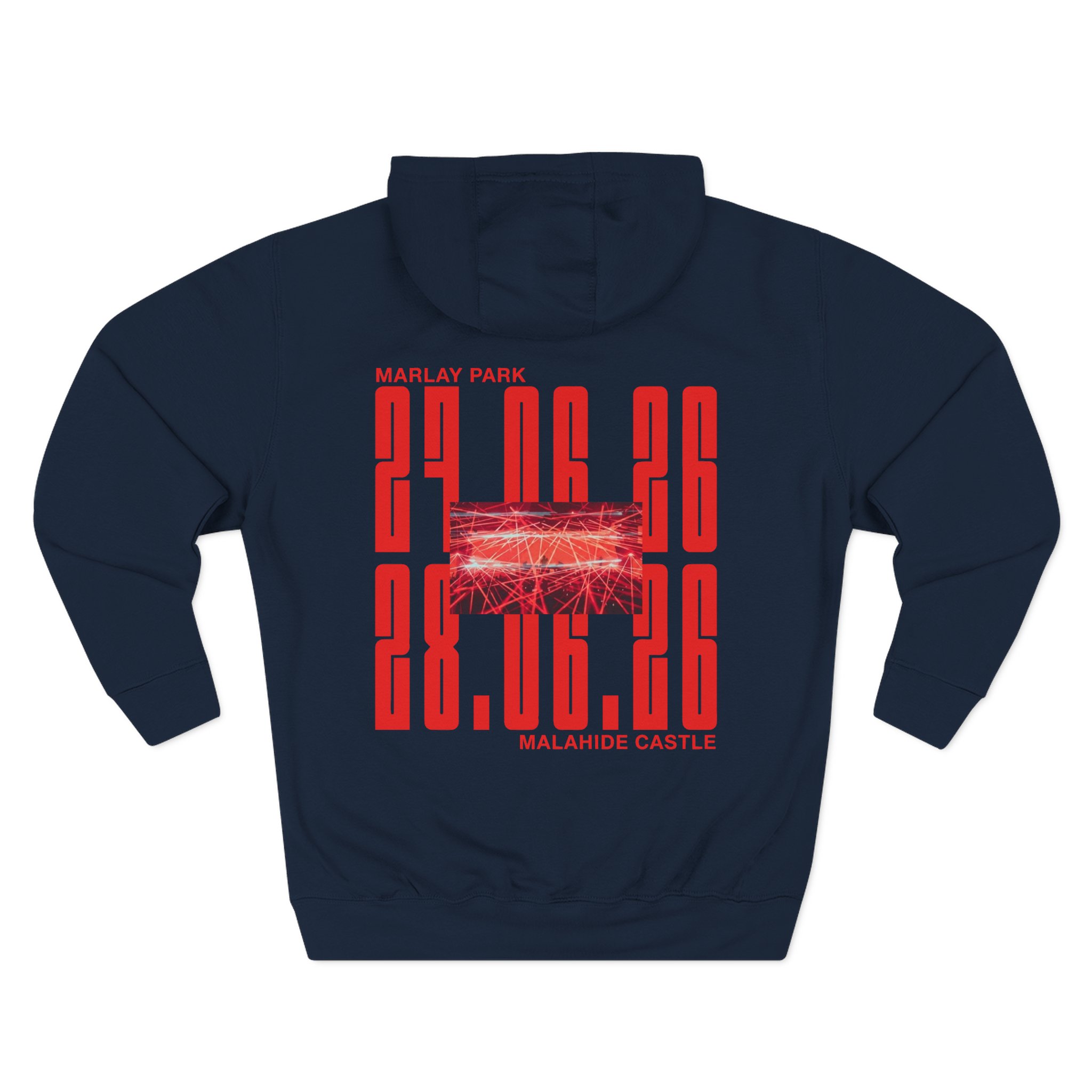 Calvin Harris Malahide Castle Tour Three-Panel Fleece Hoodie - Image 6