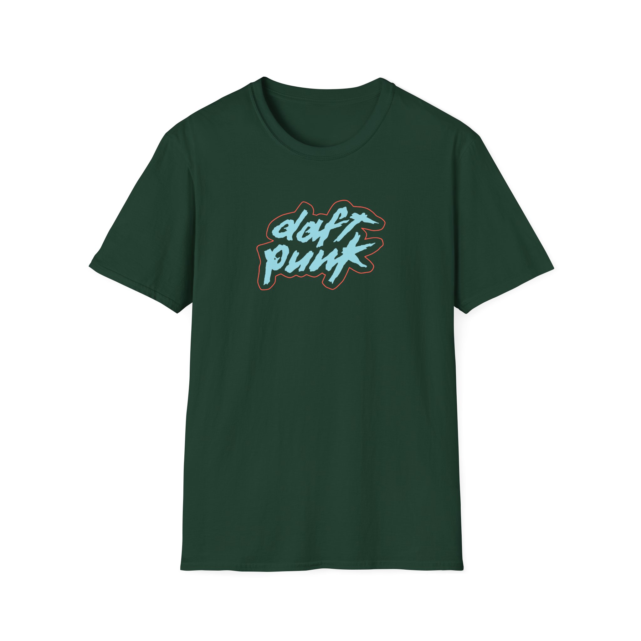 Daft Punk Unisex Softstyle T-Shirt - Image 9