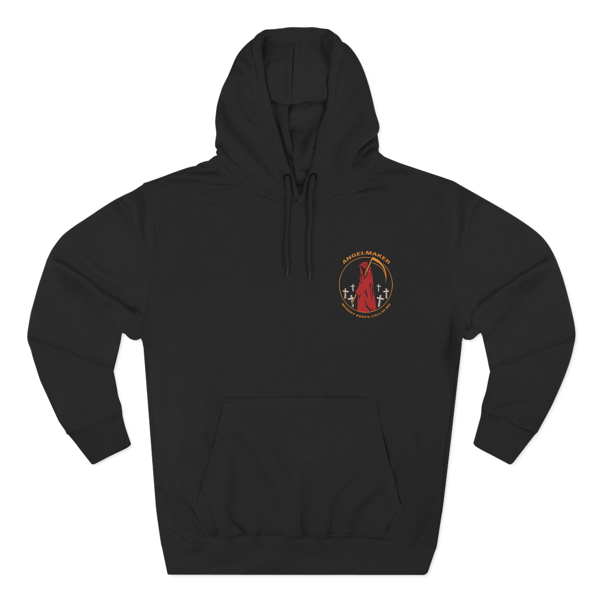 Angelmaker Misery Three-Panel Fleece Hoodie