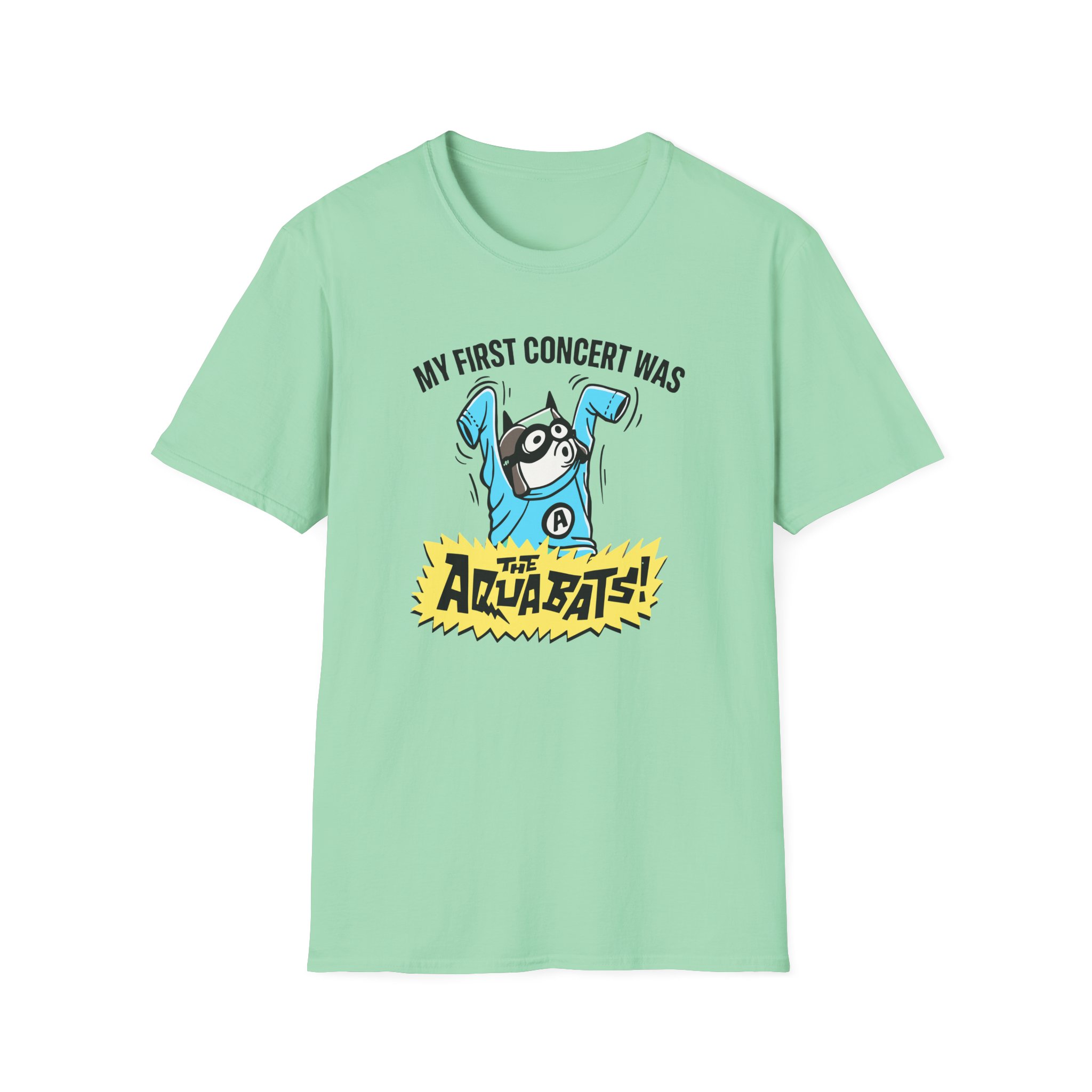 The Aquabats My First Concert Unisex Softstyle T-Shirt - Image 15