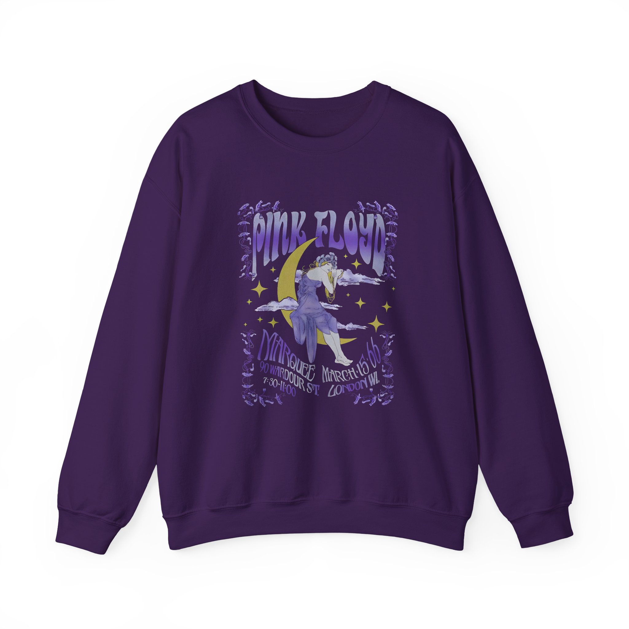 Pink Floyd Marquee Unisex Heavy Blend™ Crewneck Sweatshirt - Image 9