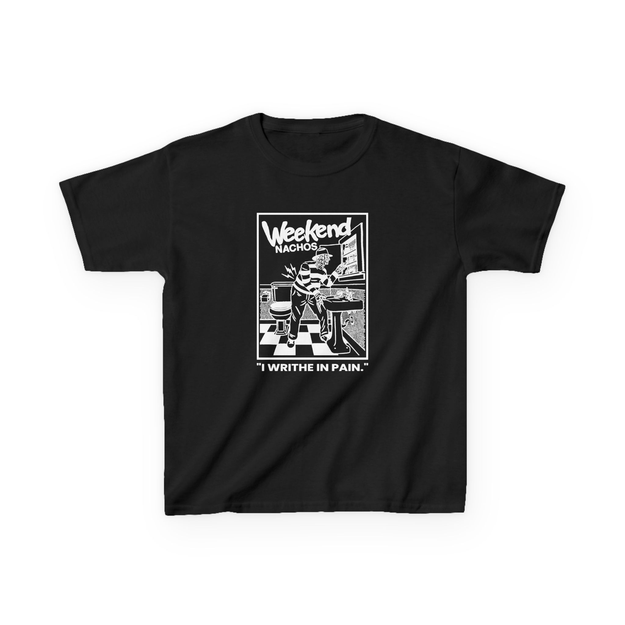 Weekend Nachos I Writhe in Pain Kids Heavy Cotton™ Tee