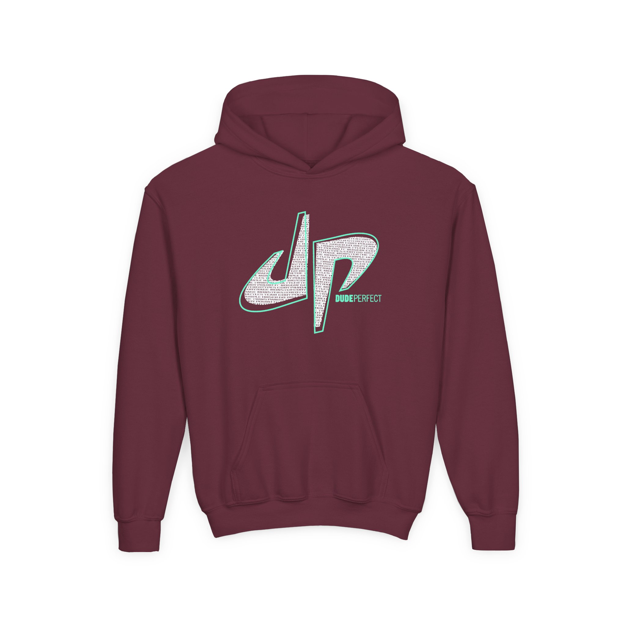 Dude Perfect Pound It Reflective Youth Heavy Blend Hooded Sweatshirt - Image 3