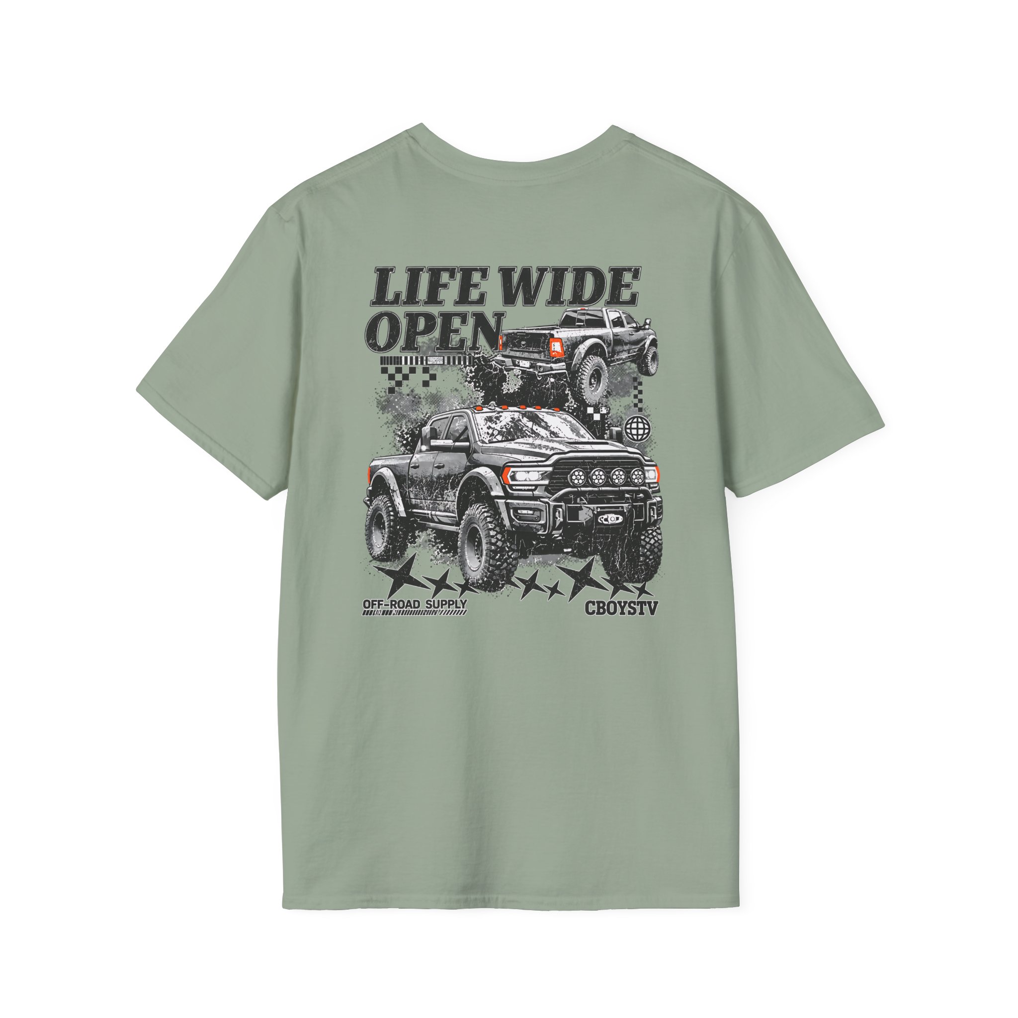 Cboystv Prospector Whiteout Unisex Softstyle T-Shirt - Image 12