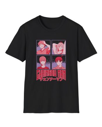 Chainsaw Man Tonal Group Unisex Softstyle T-Shirt