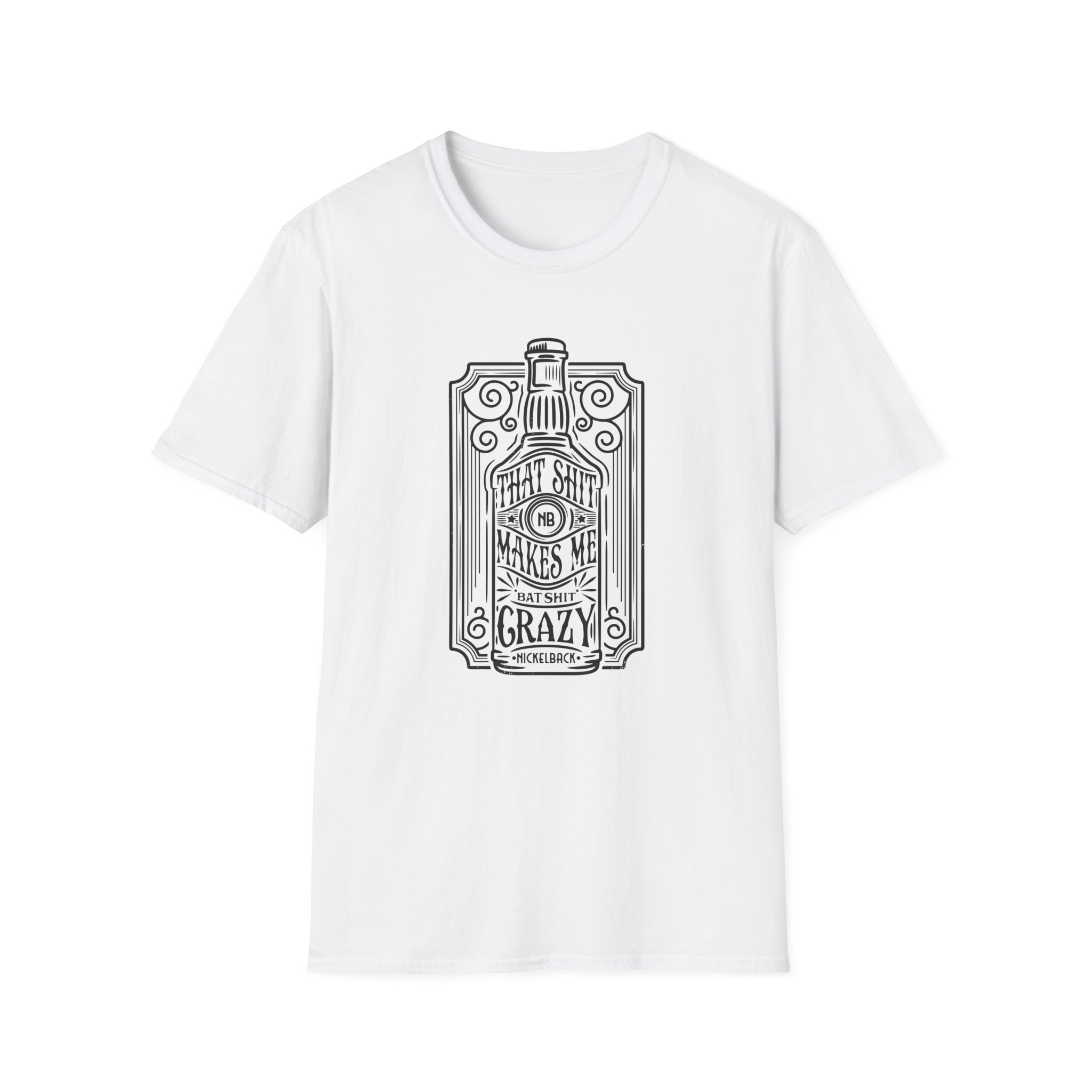 Nickelback Batshit Crazy Unisex Softstyle T-Shirt