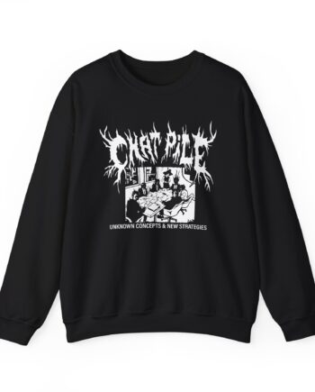 Chat Pile Show Poster Los Angeles Unisex Heavy Blend™ Crewneck Sweatshirt