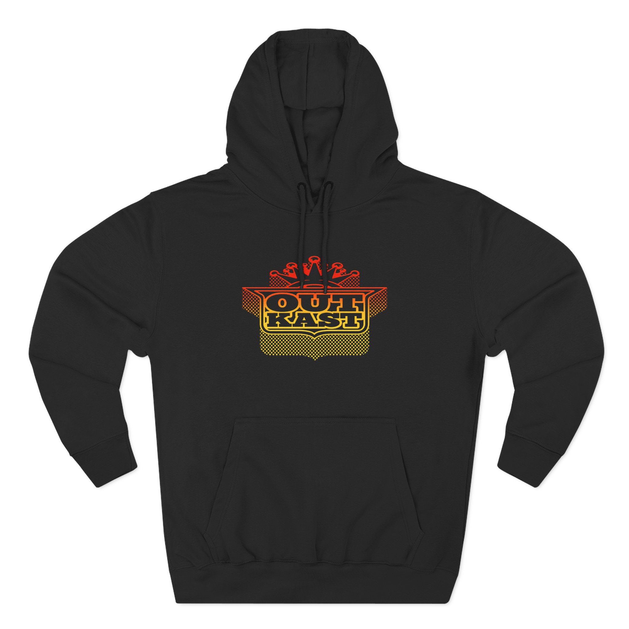 Outkast Gold Dot Logo Three-Panel Fleece Hoodie