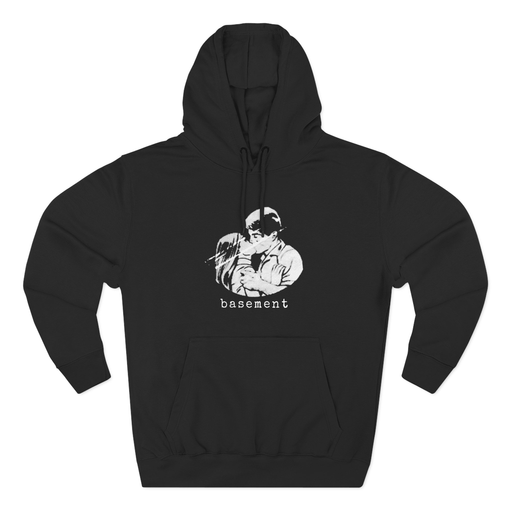Cold Cuts Basement Couple Three-Panel Fleece Hoodie