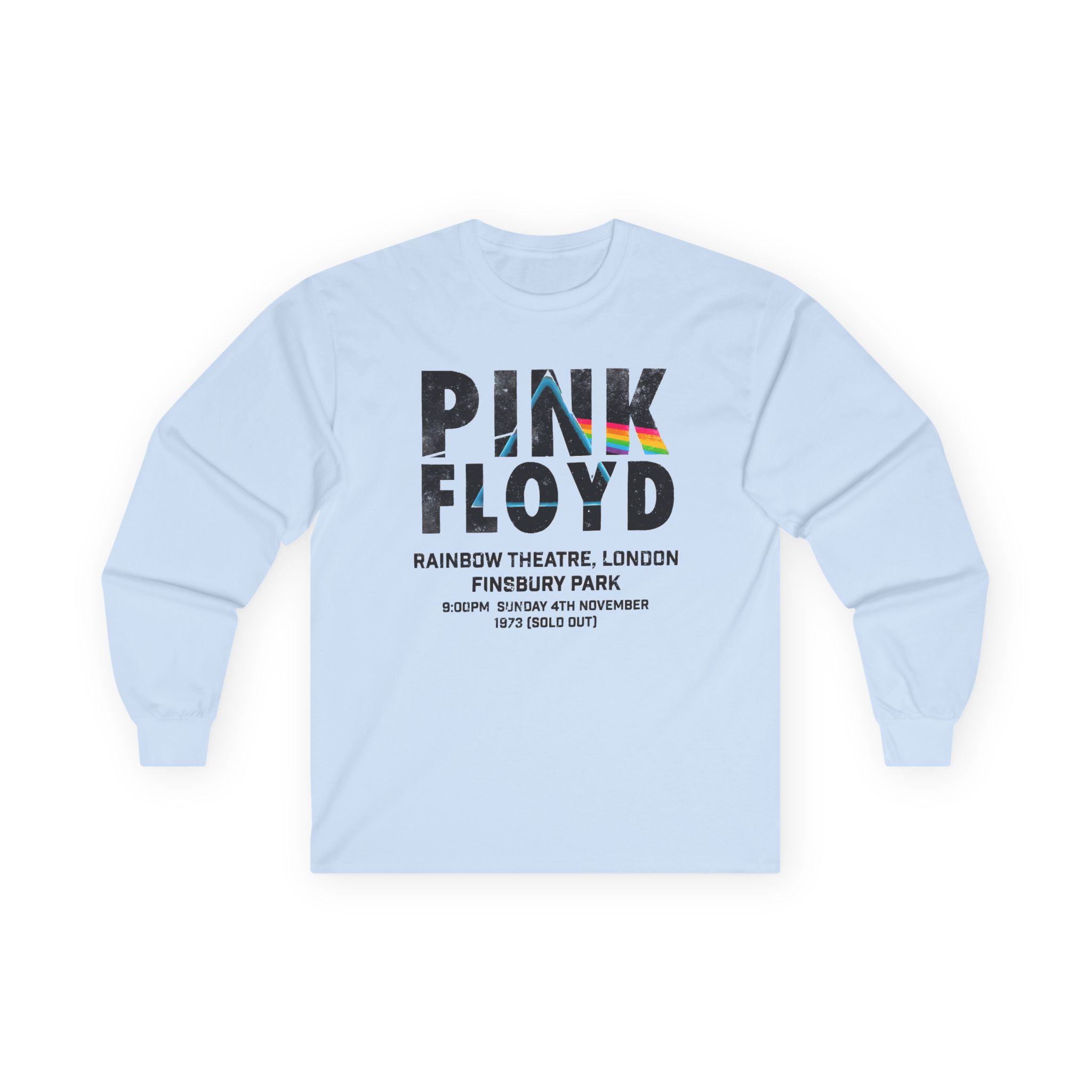 Pink Floyd Rainbow Unisex Ultra Cotton Long Sleeve Tee - Image 5