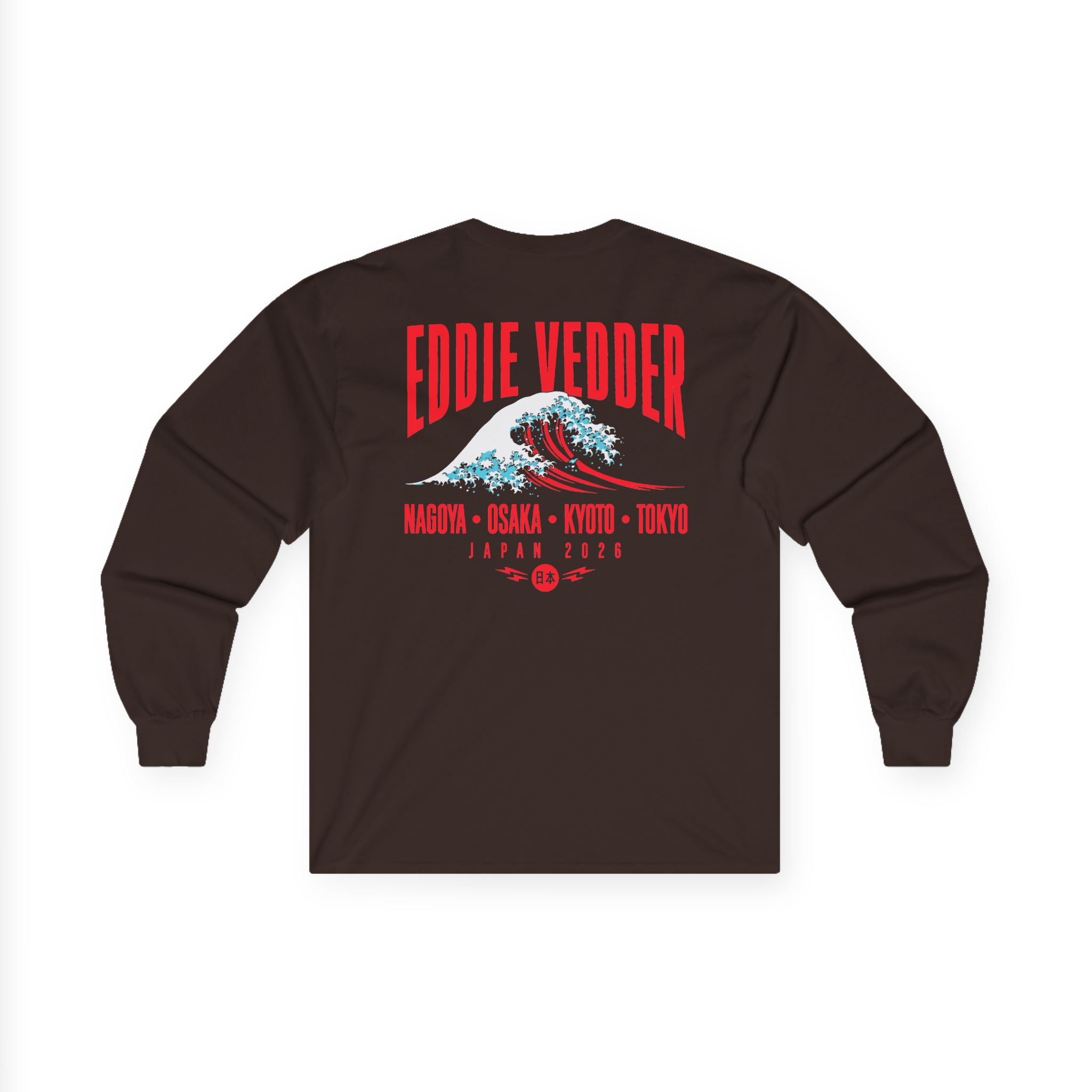 Eddie Vedder 2026 tour Unisex Ultra Cotton Long Sleeve Tee - Image 4