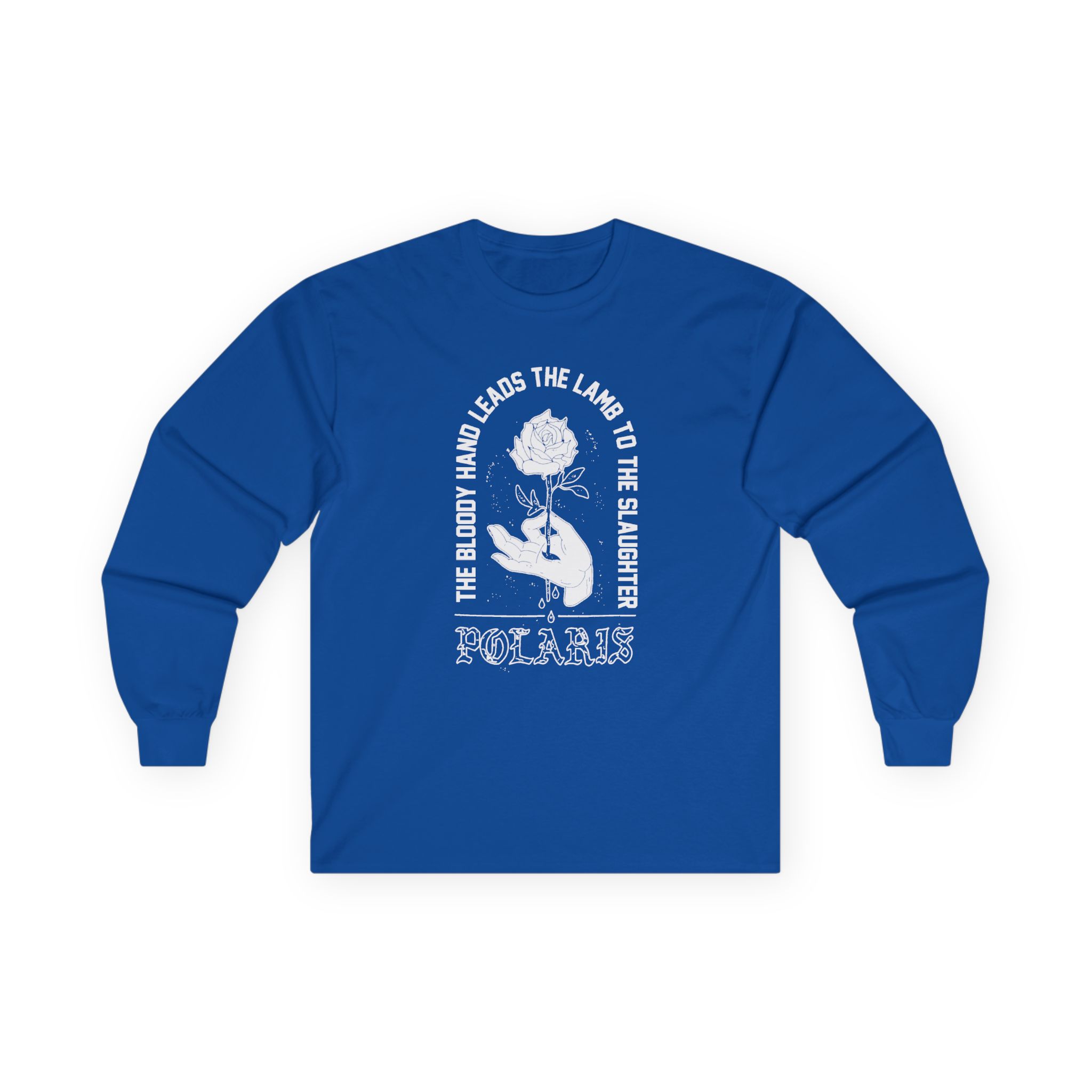 Polaris Bloody Hand Unisex Ultra Cotton Long Sleeve Tee - Image 9