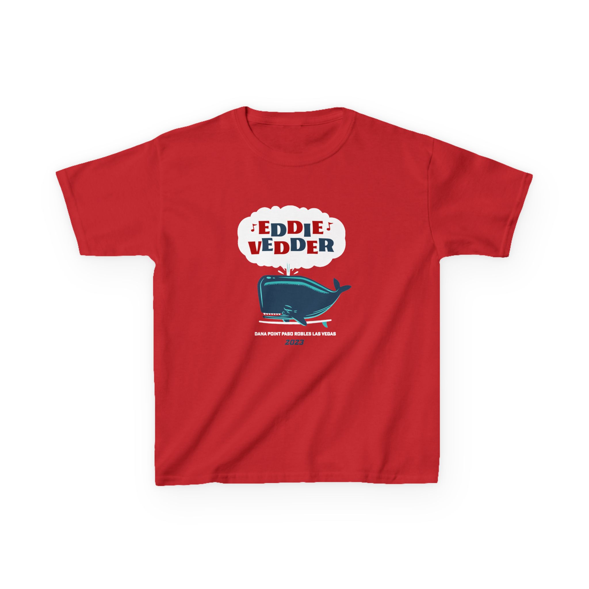 Eddie Vedder Whale Kids Heavy Cotton™ Tee