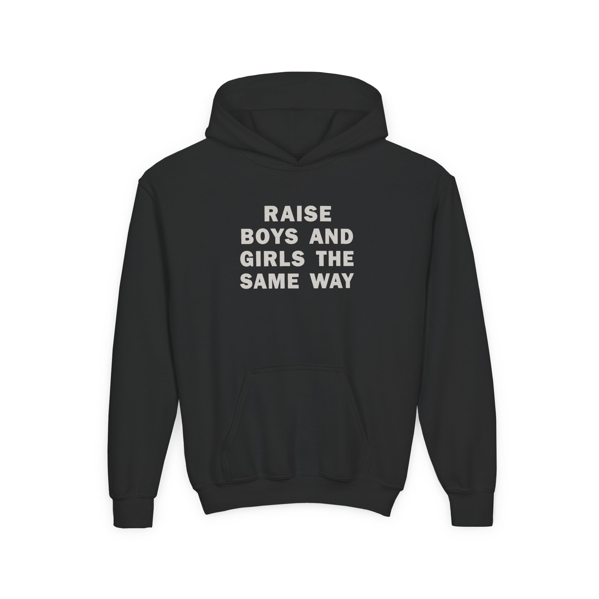 Jenny Holzer Youth Heavy Blend Hooded Sweatshirt - Image 3