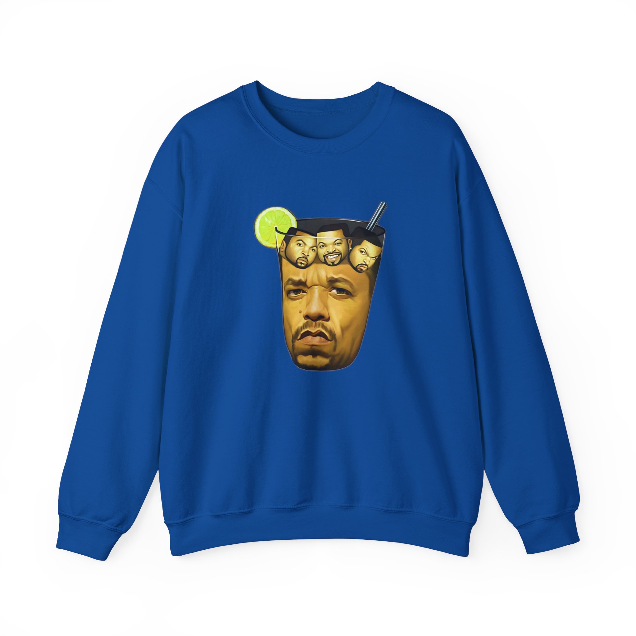 Ice Cube In Iced Tea Unisex Heavy Blend™ Crewneck Sweatshirt - Image 11