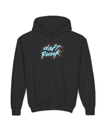 Daft Punk Youth Heavy Blend Hooded Sweatshirt