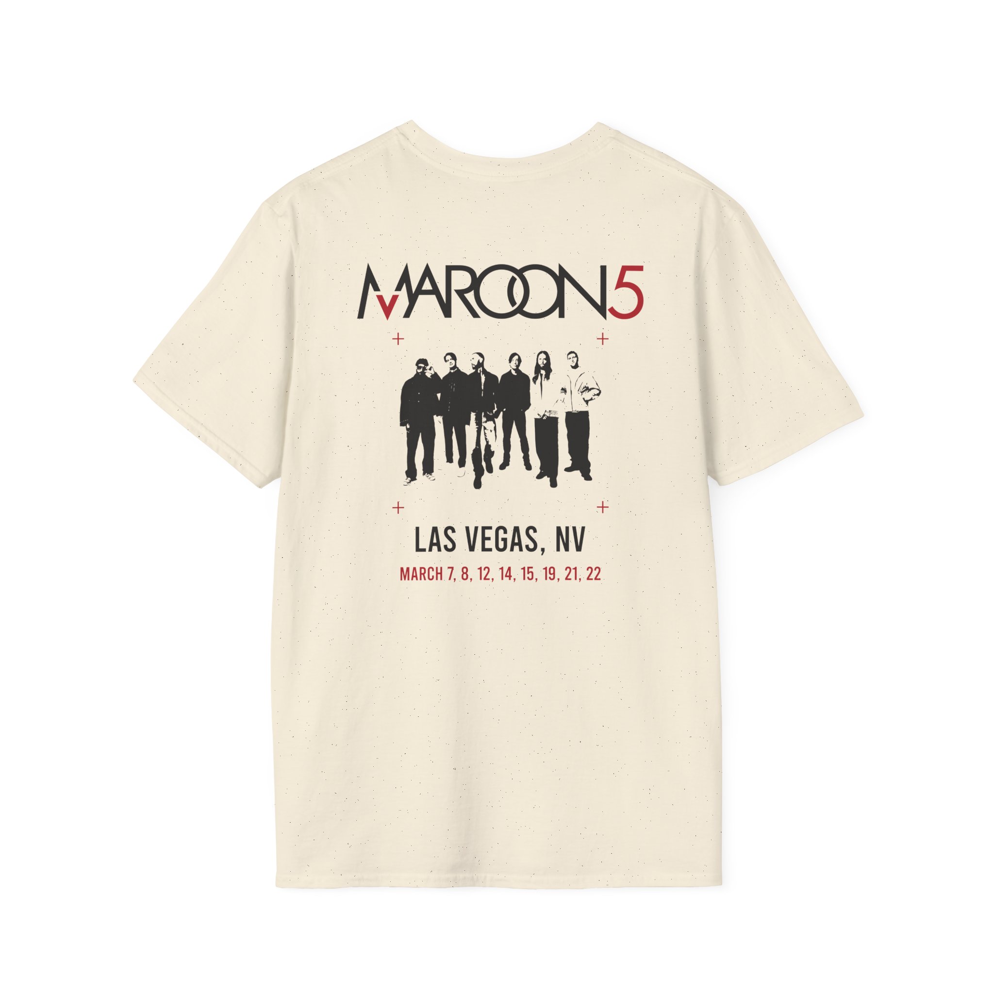 Adam Levine M5LV 2025 Flowers Unisex Softstyle T-Shirt - Image 8