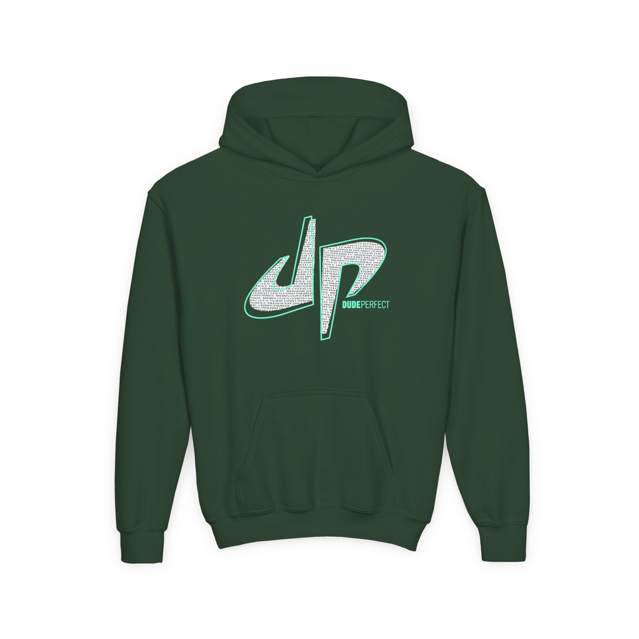 Dude Perfect Pound It Reflective Youth Heavy Blend Hooded Sweatshirt - Image 5