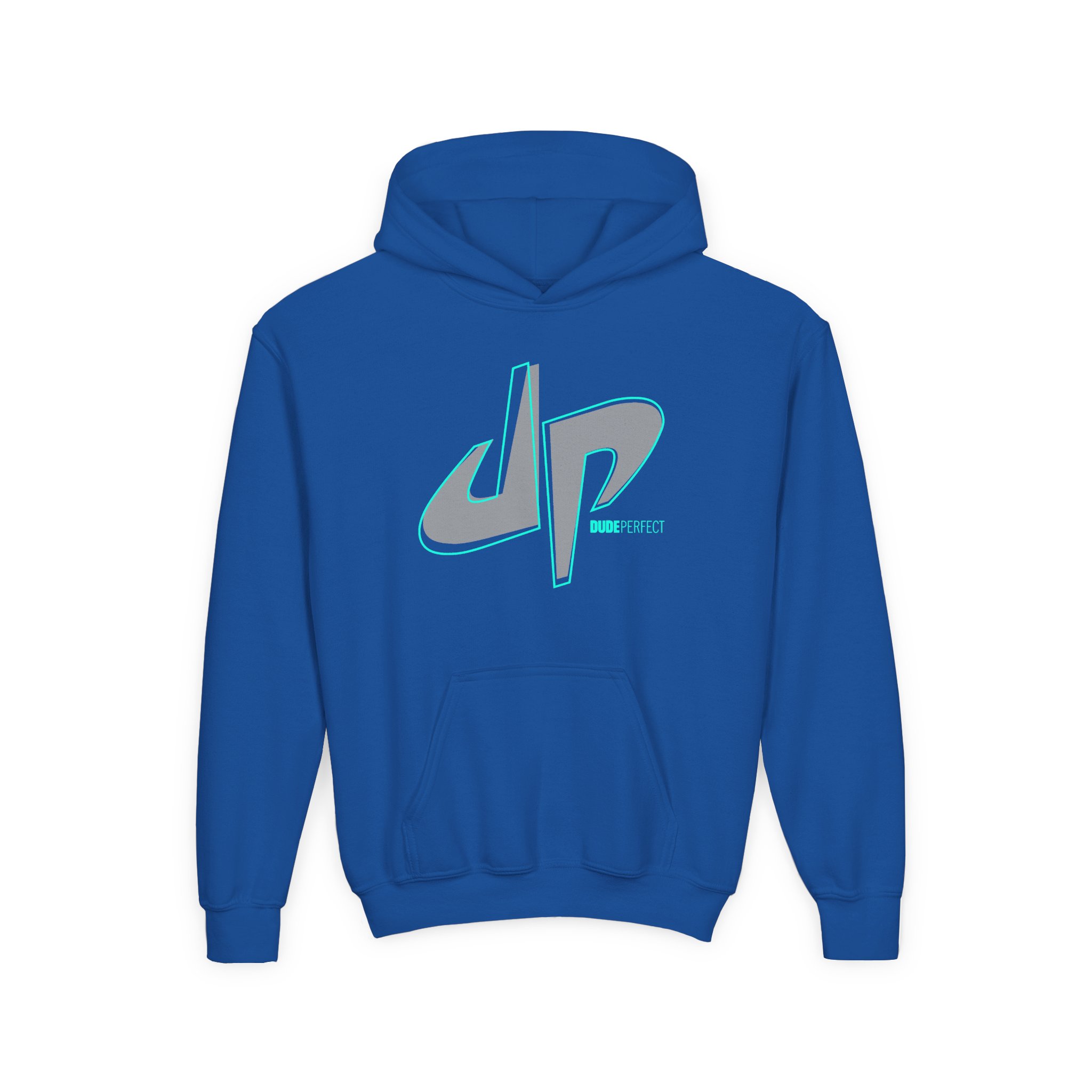Dude Perfect Pound It Reflective Youth Heavy Blend Hooded Sweatshirt - Image 9
