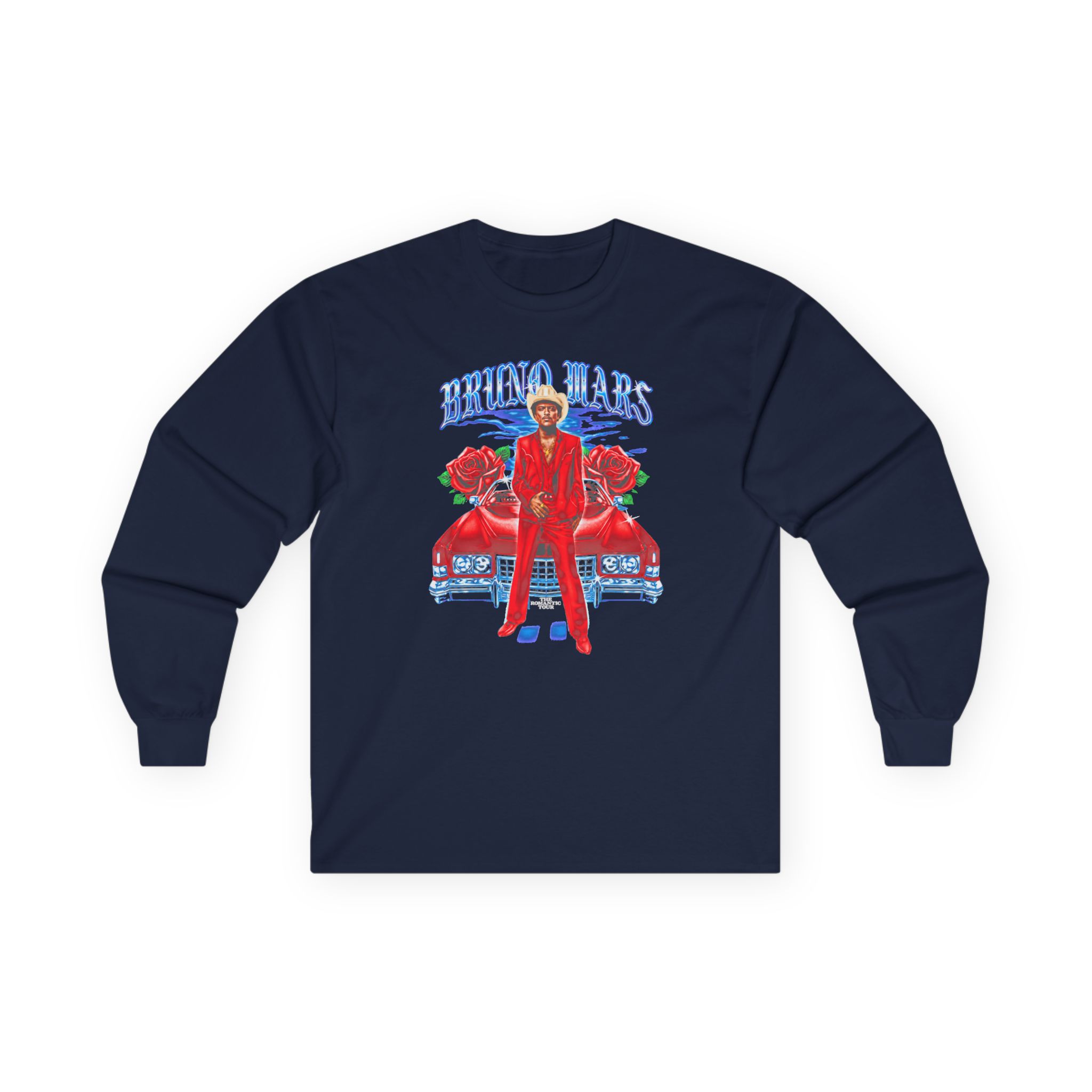Bruno Mars Tampa the Romantic Unisex Ultra Cotton Long Sleeve Tee - Image 7
