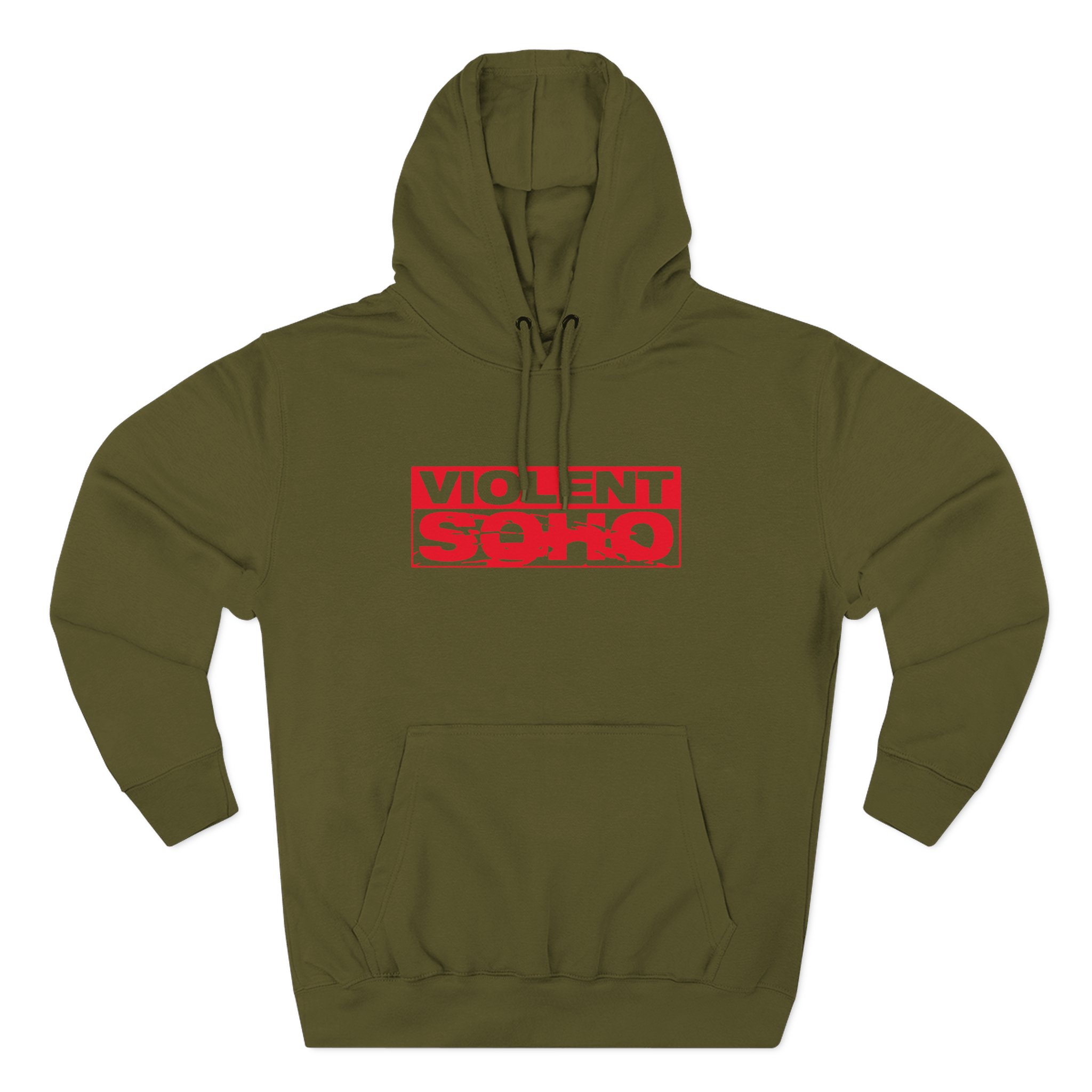 Violent Soho Skull Three-Panel Fleece Hoodie - Image 11