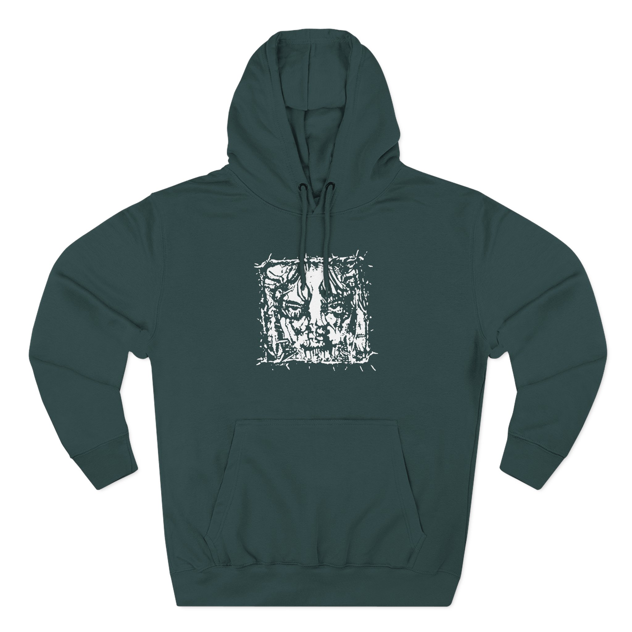 Poppy Disagree Three-Panel Fleece Hoodie - Image 5