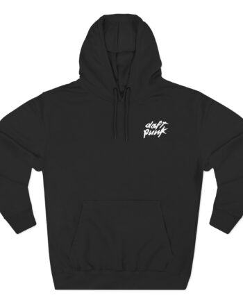 Daft Punk Three-Panel Fleece Hoodie