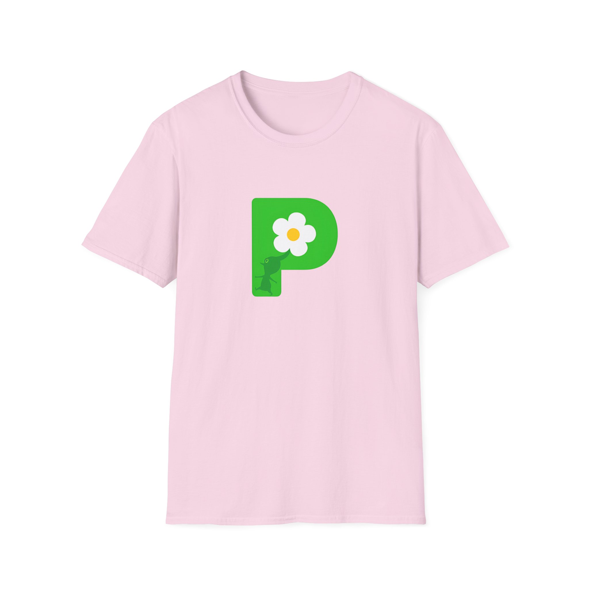 NTD Pikmin Logo Unisex Softstyle T-Shirt - Image 25