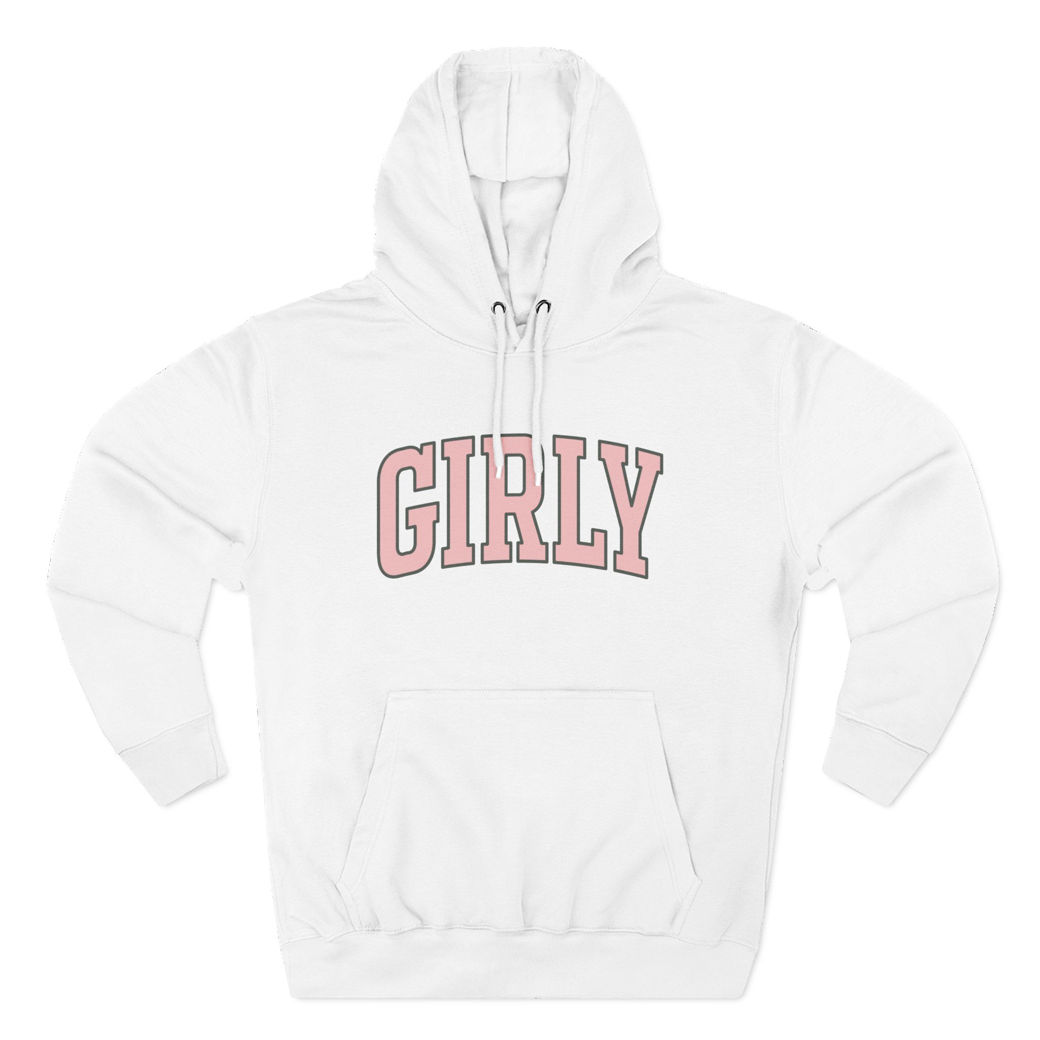 The Toast Girly Three-Panel Fleece Hoodie
